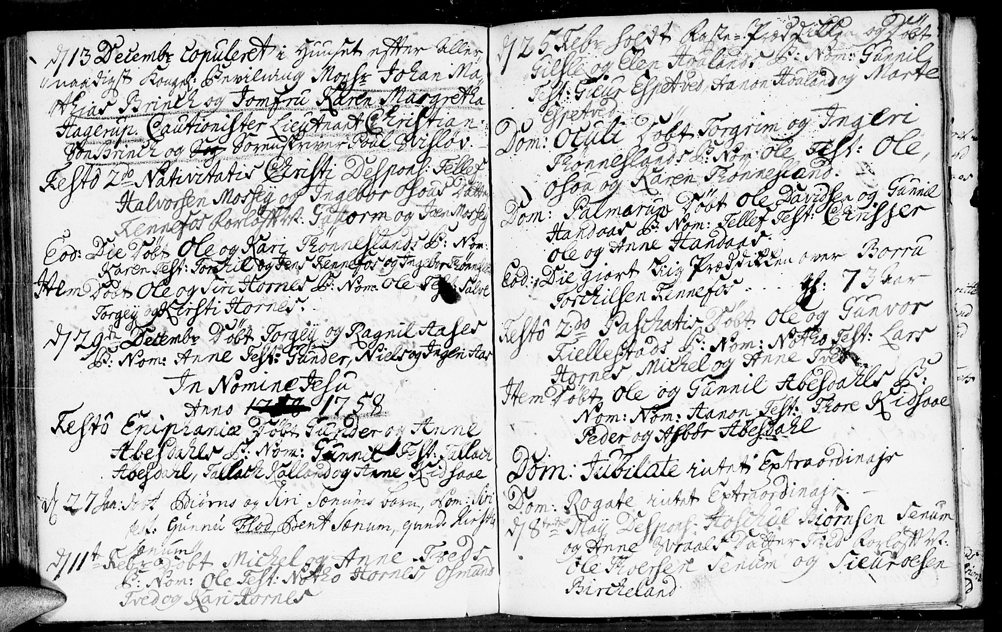 Evje sokneprestkontor, AV/SAK-1111-0008/F/Fa/Fab/L0001: Parish register (official) no. A 1, 1704-1764, p. 240-241