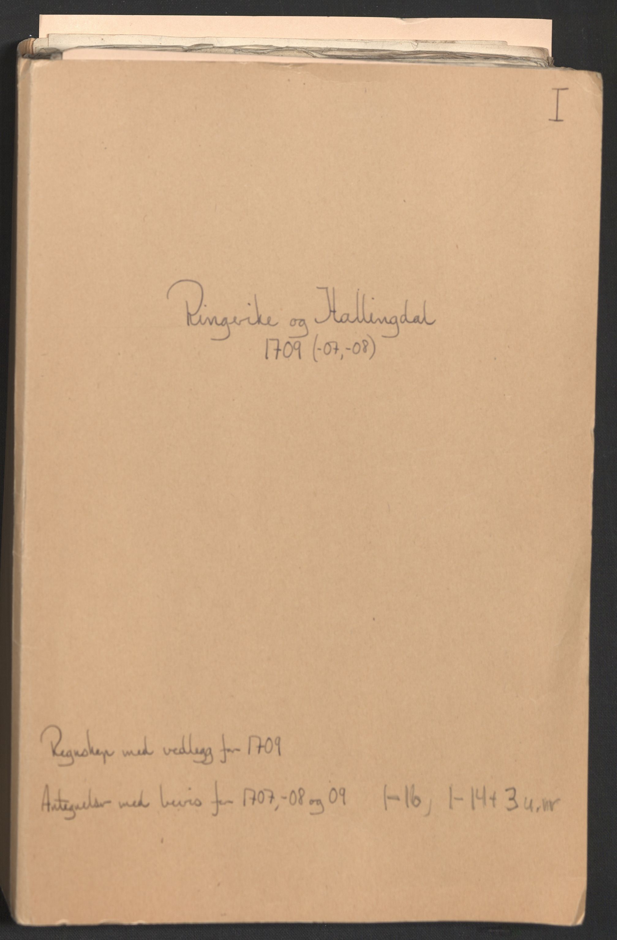 Rentekammeret inntil 1814, Reviderte regnskaper, Fogderegnskap, RA/EA-4092/R23/L1468: Fogderegnskap Ringerike og Hallingdal, 1709-1710, p. 2