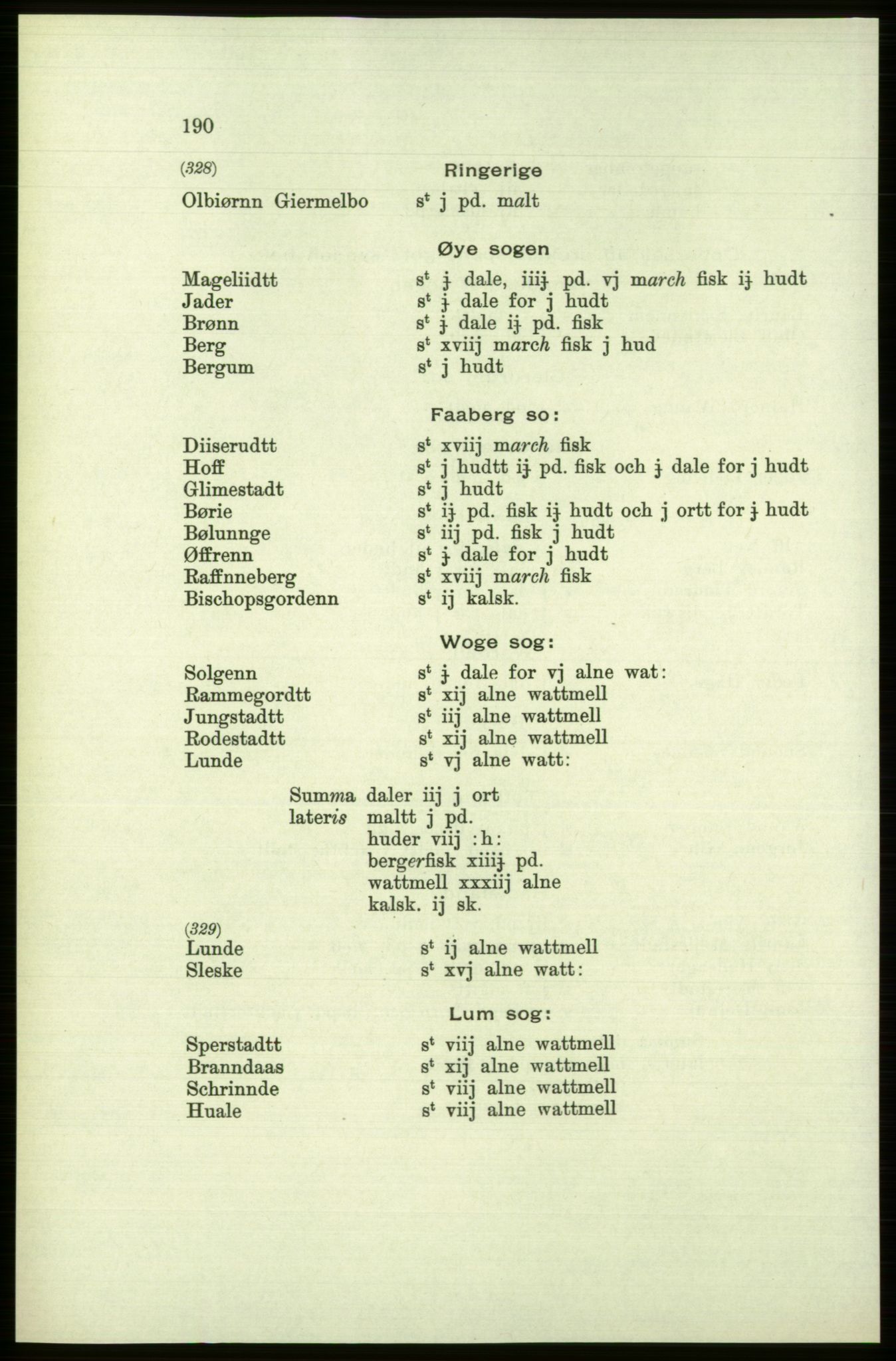 Publikasjoner utgitt av Arkivverket, PUBL/PUBL-001/C/0002: Bind 2: Rekneskap for Akershus len 1560-1561, 1560-1561, p. 190