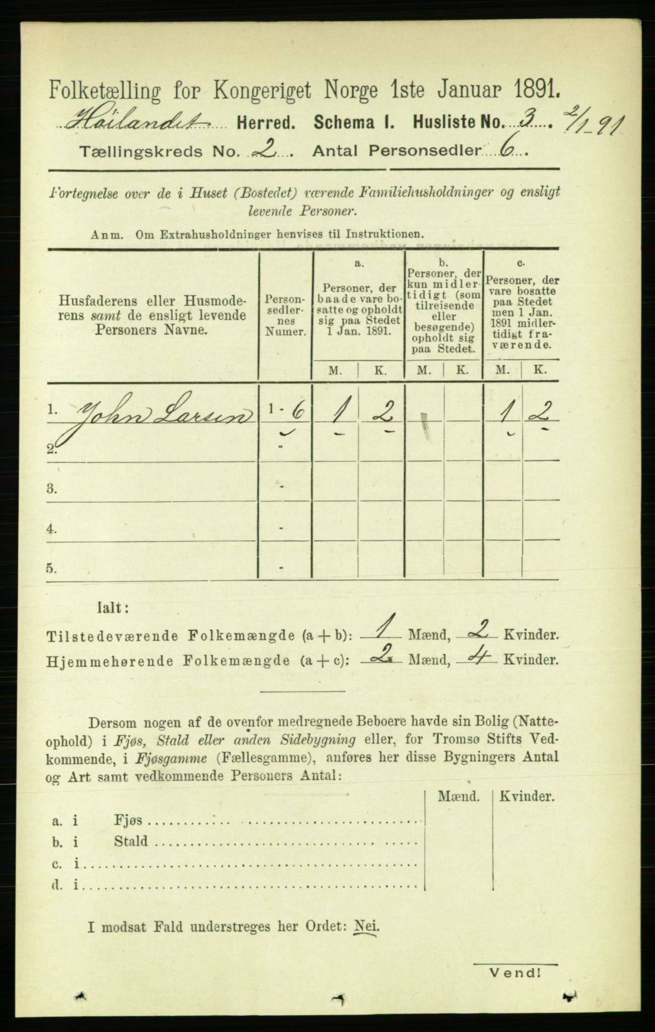 RA, 1891 census for 1651 Hølonda, 1891, p. 727