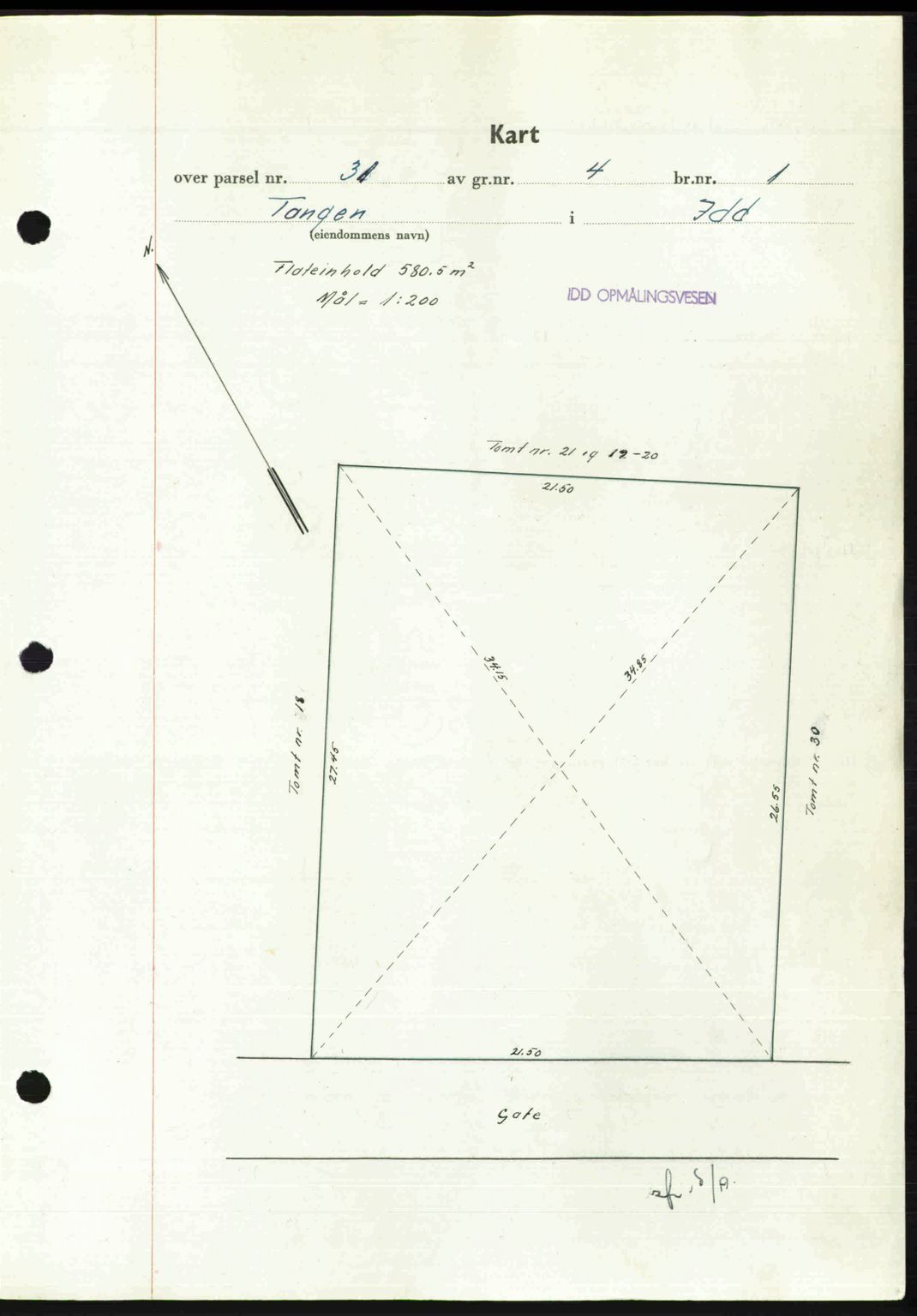 Idd og Marker sorenskriveri, AV/SAO-A-10283/G/Gb/Gbb/L0014: Mortgage book no. A14, 1950-1950, Diary no: : 1005/1950