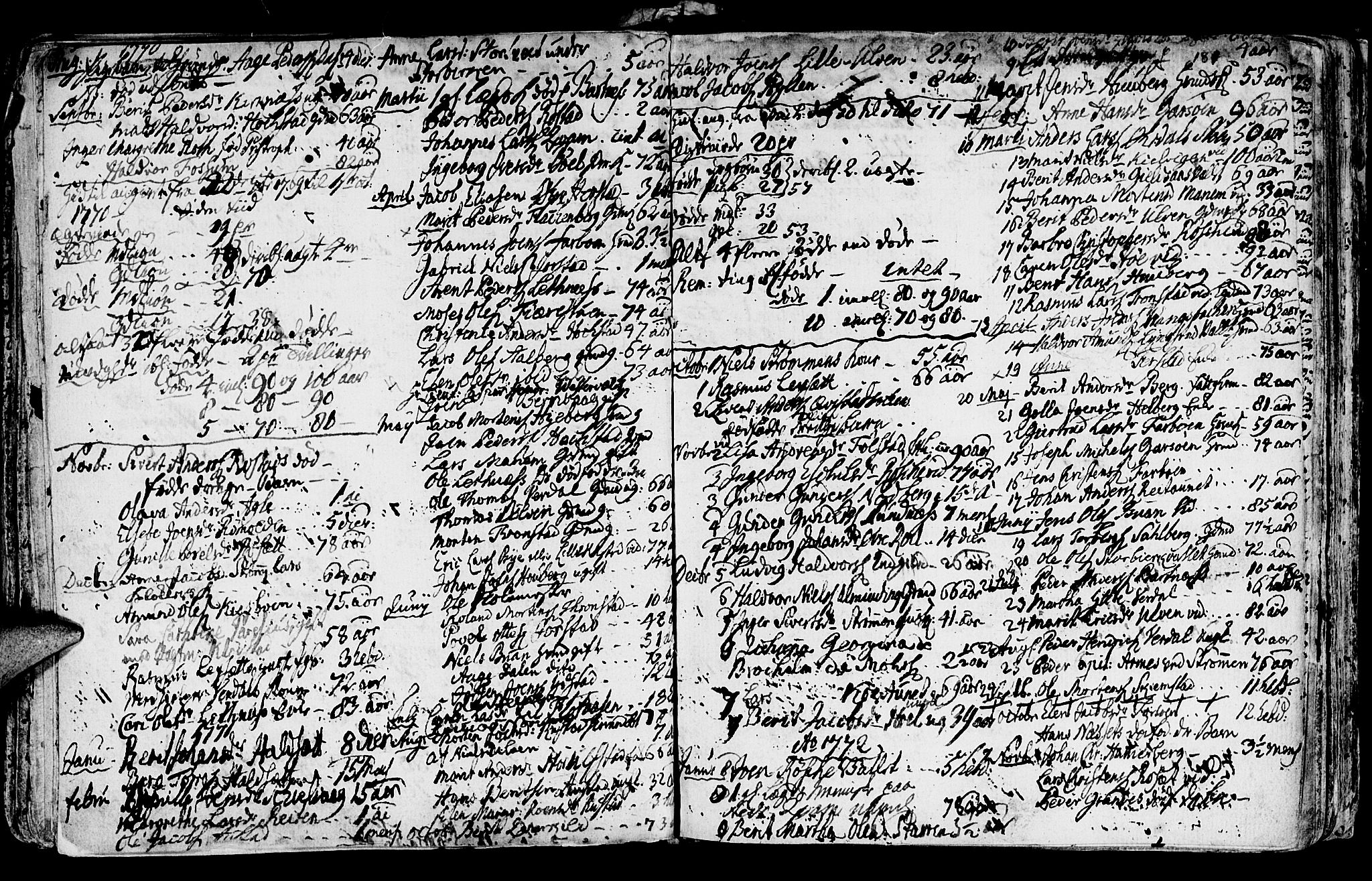 Ministerialprotokoller, klokkerbøker og fødselsregistre - Nord-Trøndelag, SAT/A-1458/730/L0273: Parish register (official) no. 730A02, 1762-1802, p. 180