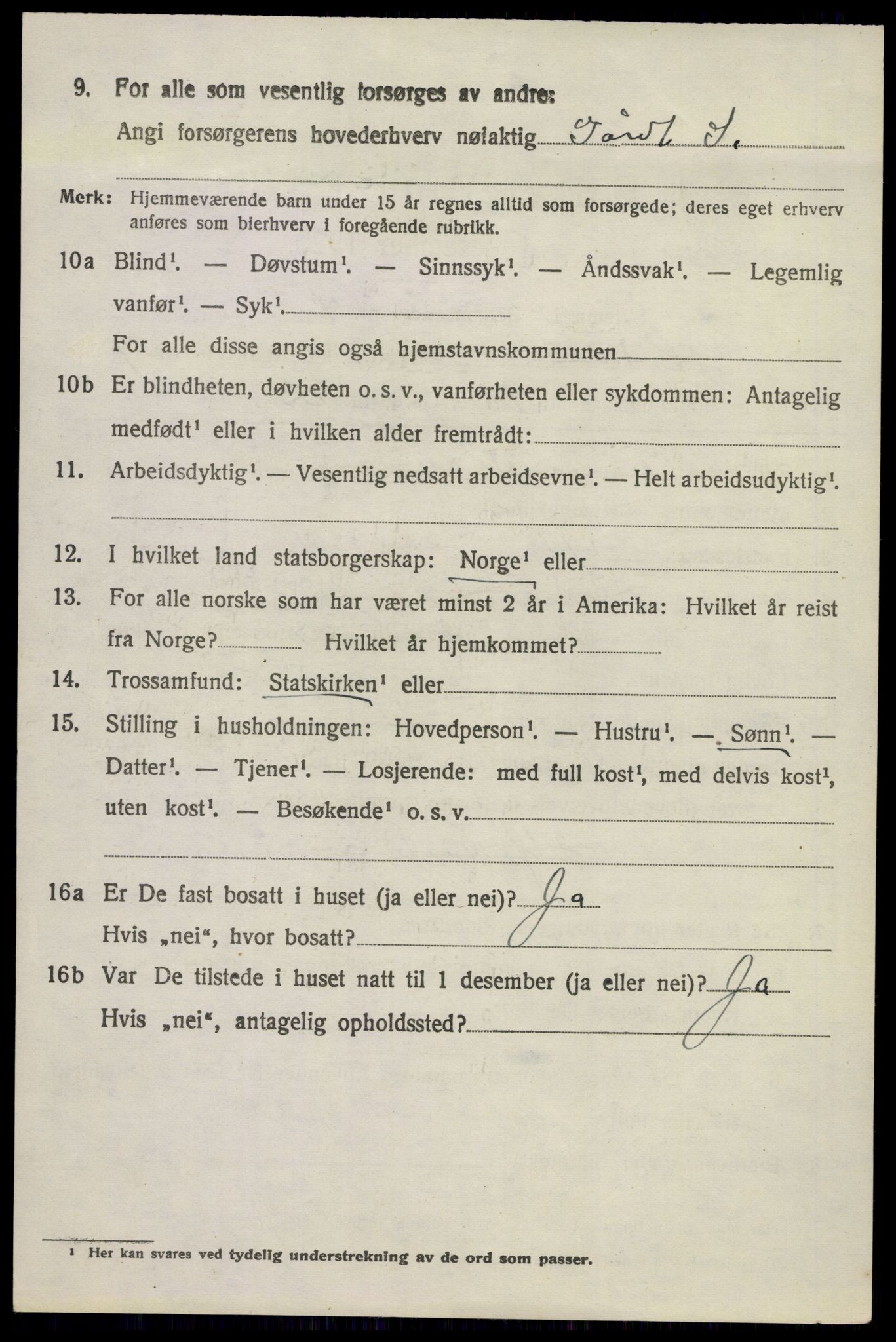 SAKO, 1920 census for Hedrum, 1920, p. 6222