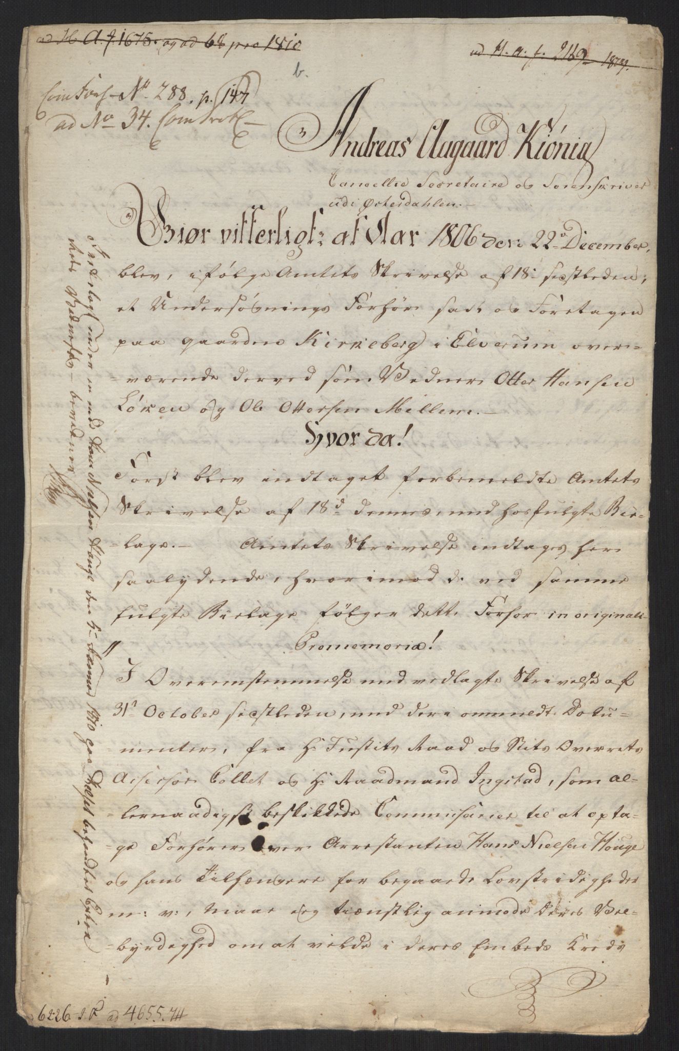 Justisdepartementet, Kommisjon i saken mot Hans Nielsen Hauge 1804, AV/RA-S-1151/D/L0004: Hans Nielsen Hauges sak, 1813, p. 48