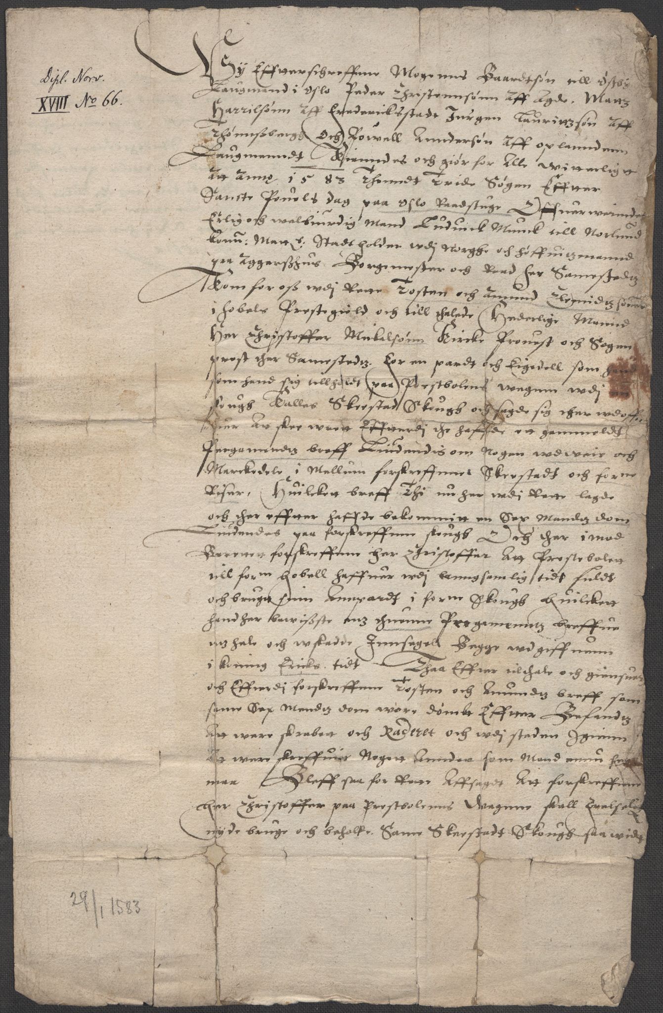 Riksarkivets diplomsamling, AV/RA-EA-5965/F15/L0005: Prestearkiv - Østfold, 1572-1830, p. 112