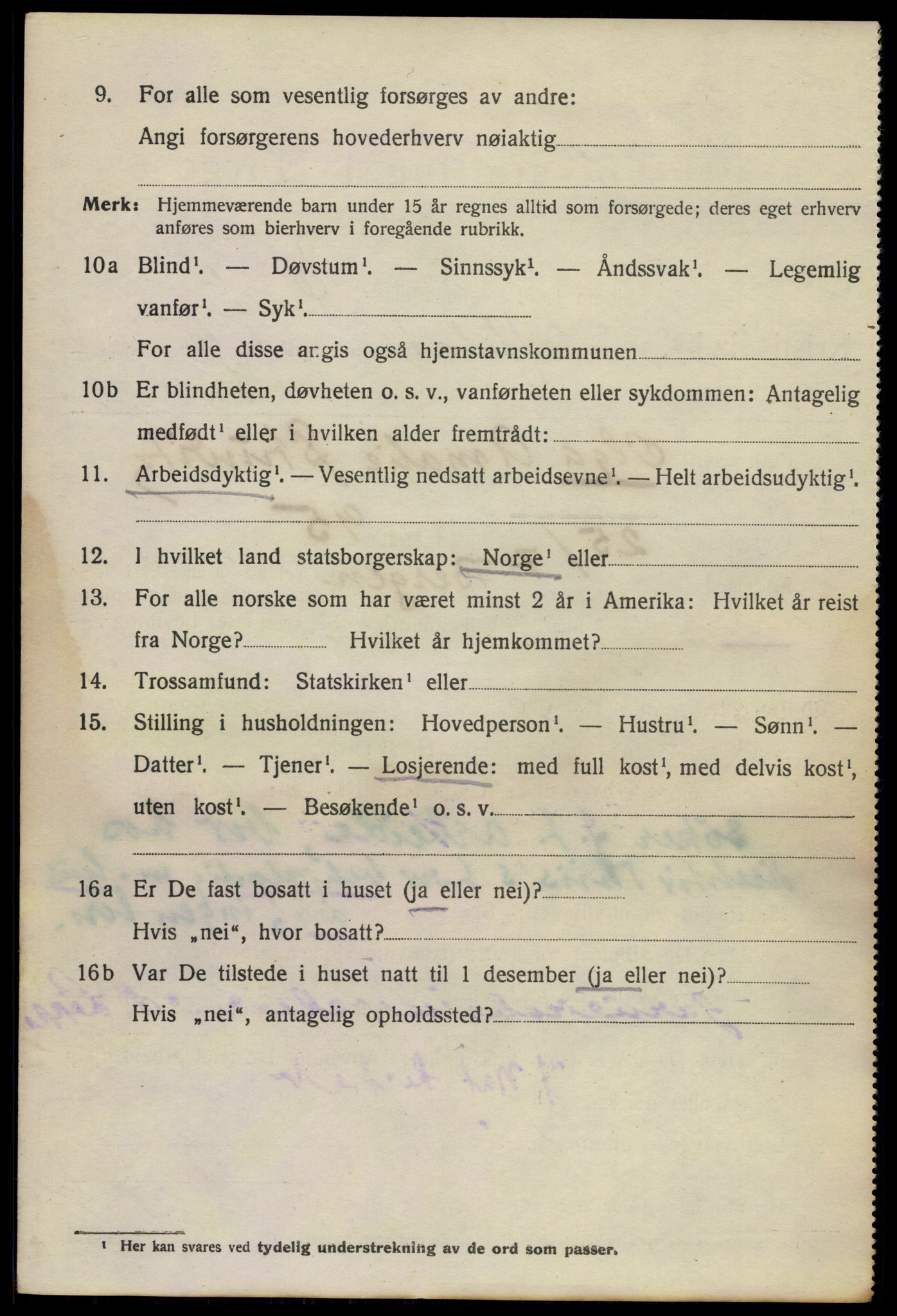 SAO, 1920 census for Kristiania, 1920, p. 536198