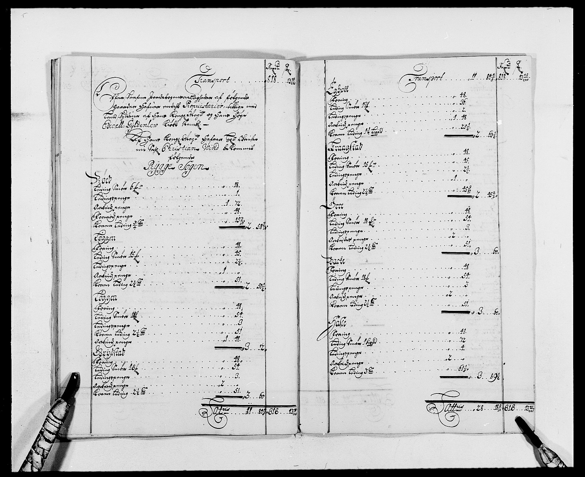 Rentekammeret inntil 1814, Reviderte regnskaper, Fogderegnskap, AV/RA-EA-4092/R02/L0106: Fogderegnskap Moss og Verne kloster, 1688-1691, p. 186