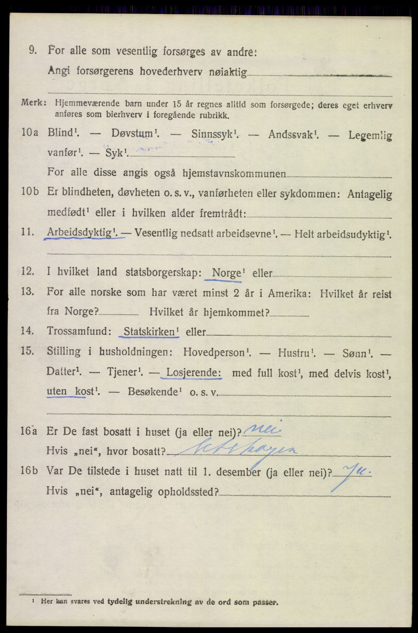 SAH, 1920 census for Eidskog, 1920, p. 2822