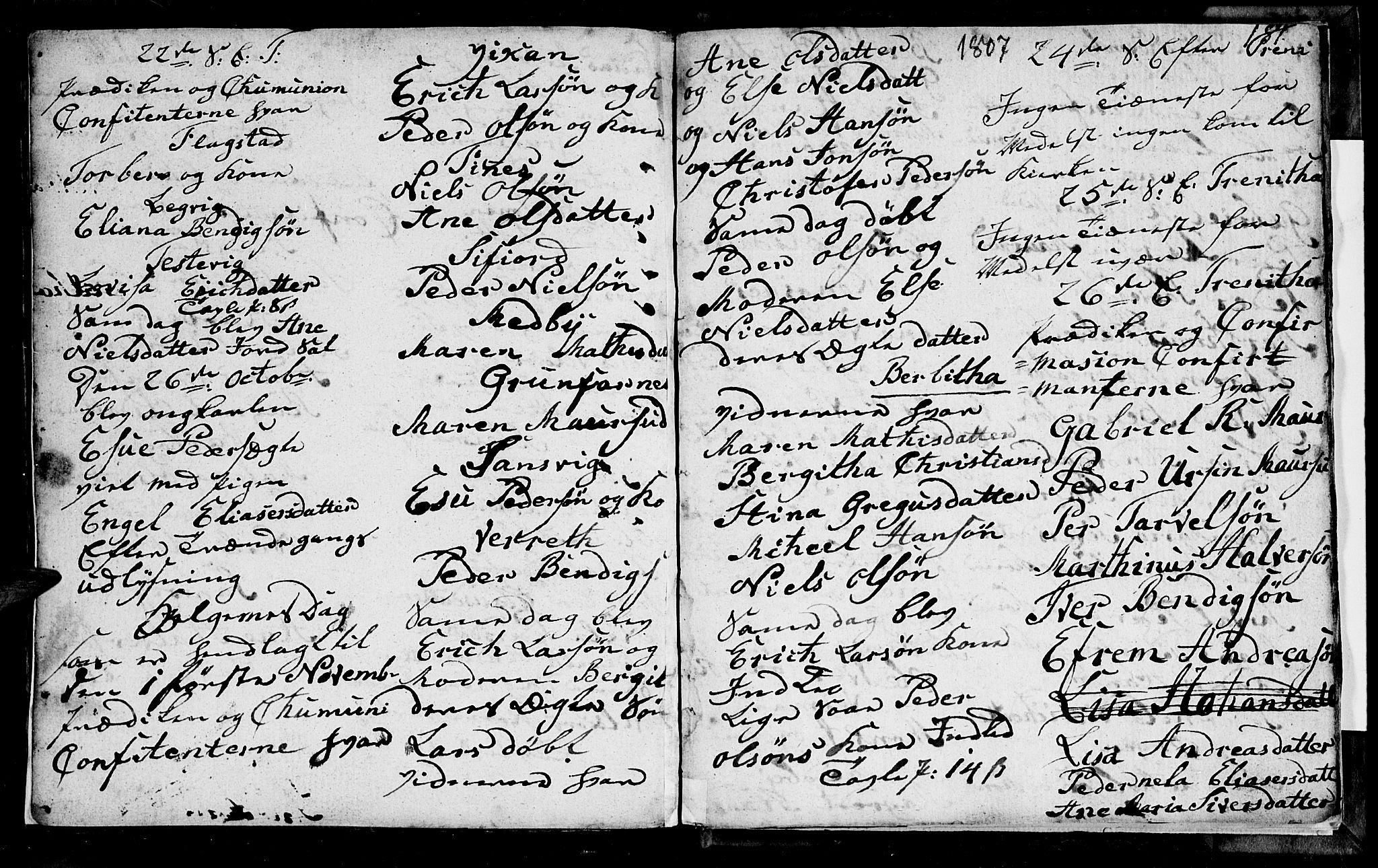 Berg sokneprestkontor, AV/SATØ-S-1318/G/Ga/Gab/L0010klokker: Parish register (copy) no. 10, 1783-1811, p. 181