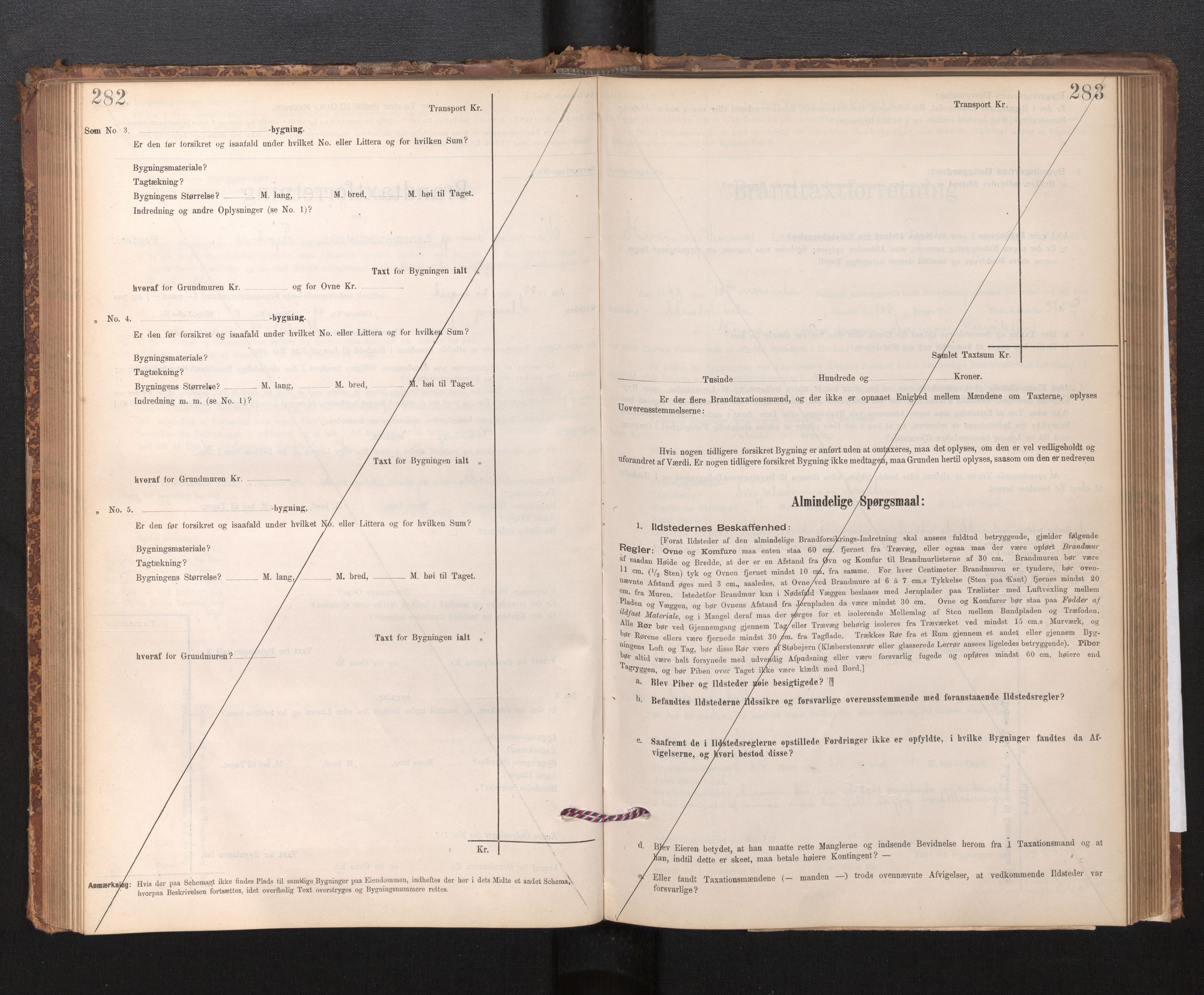 Lensmannen i Kinn, AV/SAB-A-28801/0012/L0004f: Branntakstprotokoll, skjematakst, 1894-1911, p. 282-283