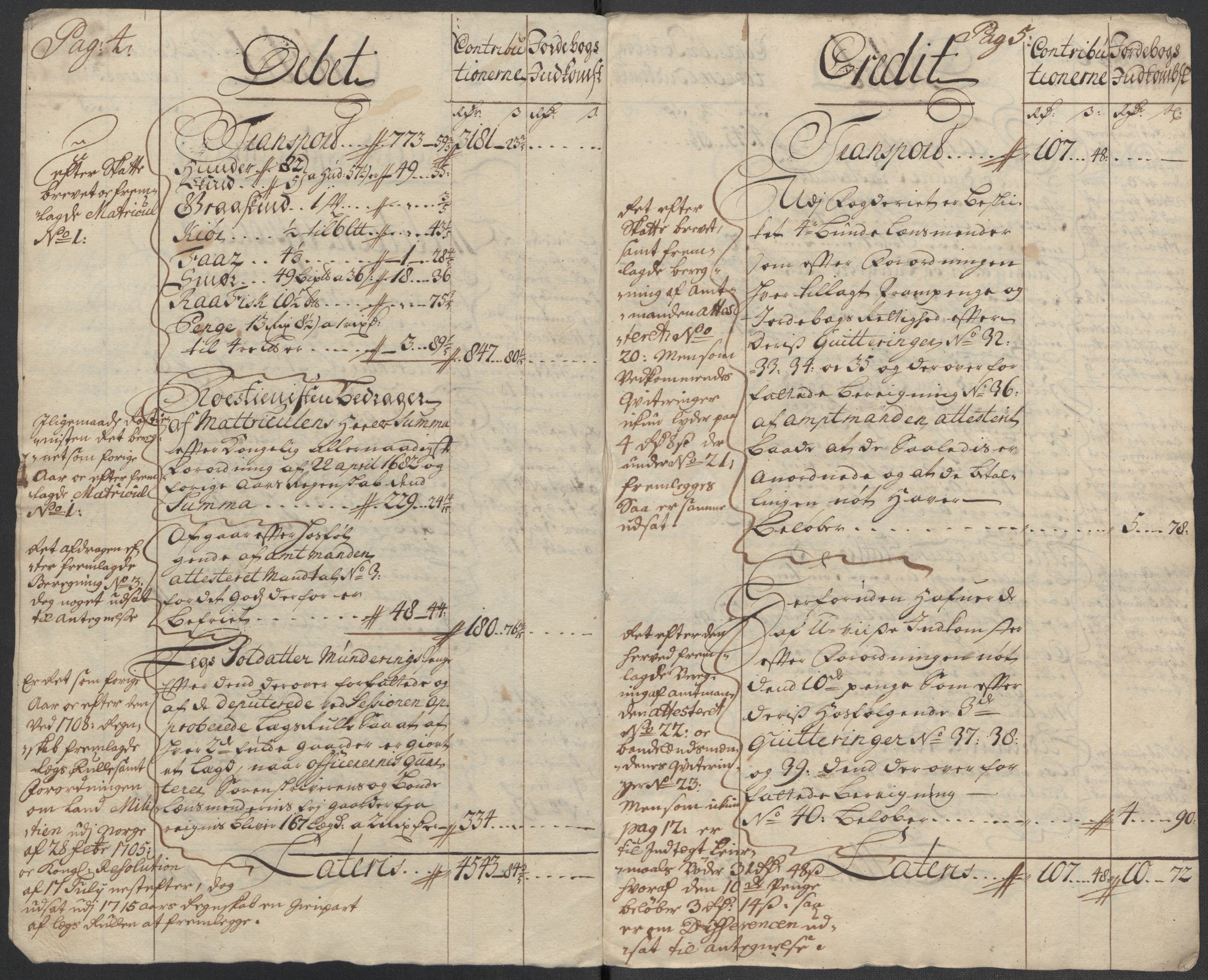 Rentekammeret inntil 1814, Reviderte regnskaper, Fogderegnskap, AV/RA-EA-4092/R23/L1475: Fogderegnskap Ringerike og Hallingdal, 1717, p. 5