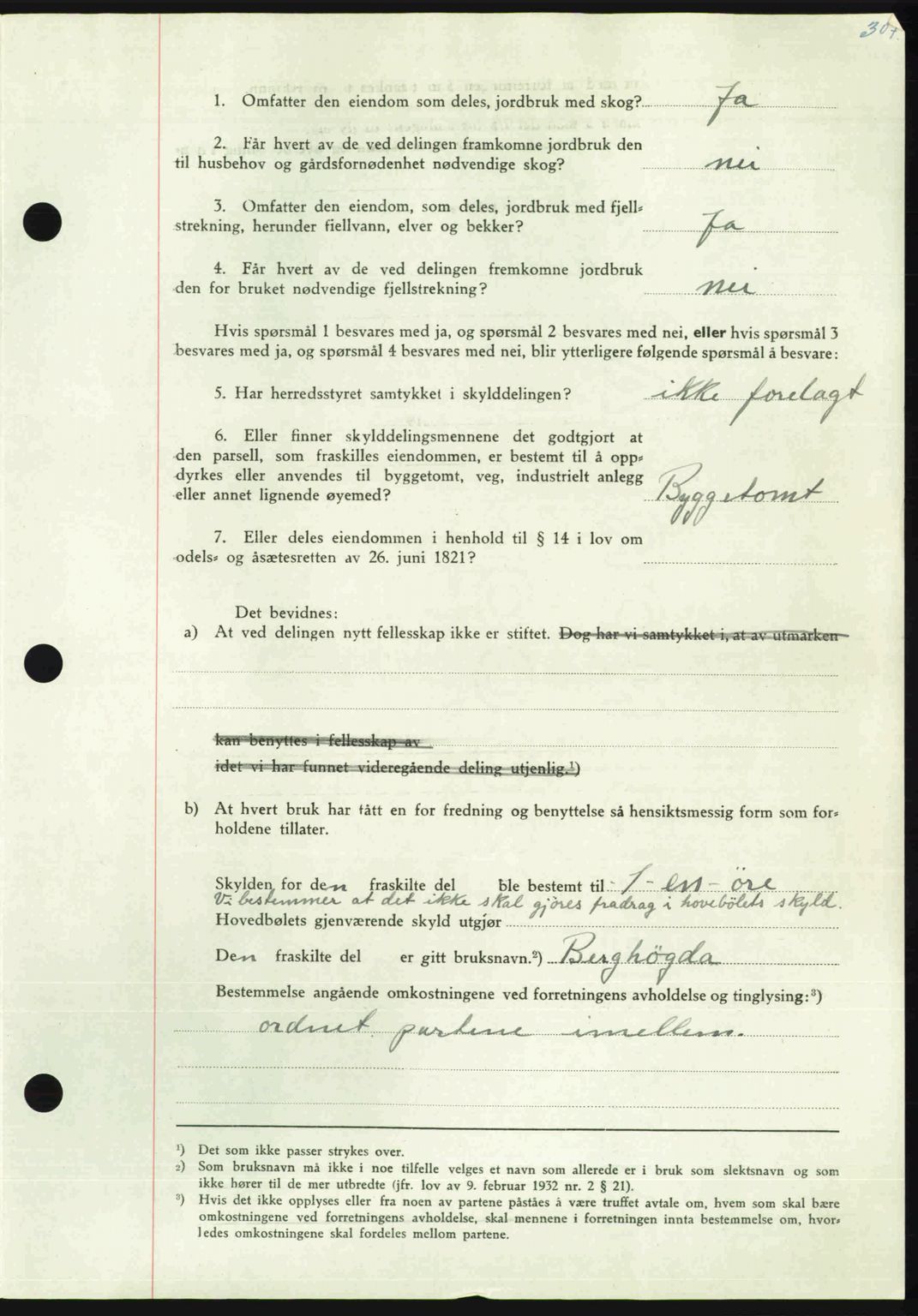 Nordmøre sorenskriveri, AV/SAT-A-4132/1/2/2Ca: Mortgage book no. A110, 1948-1949, Diary no: : 3596/1948