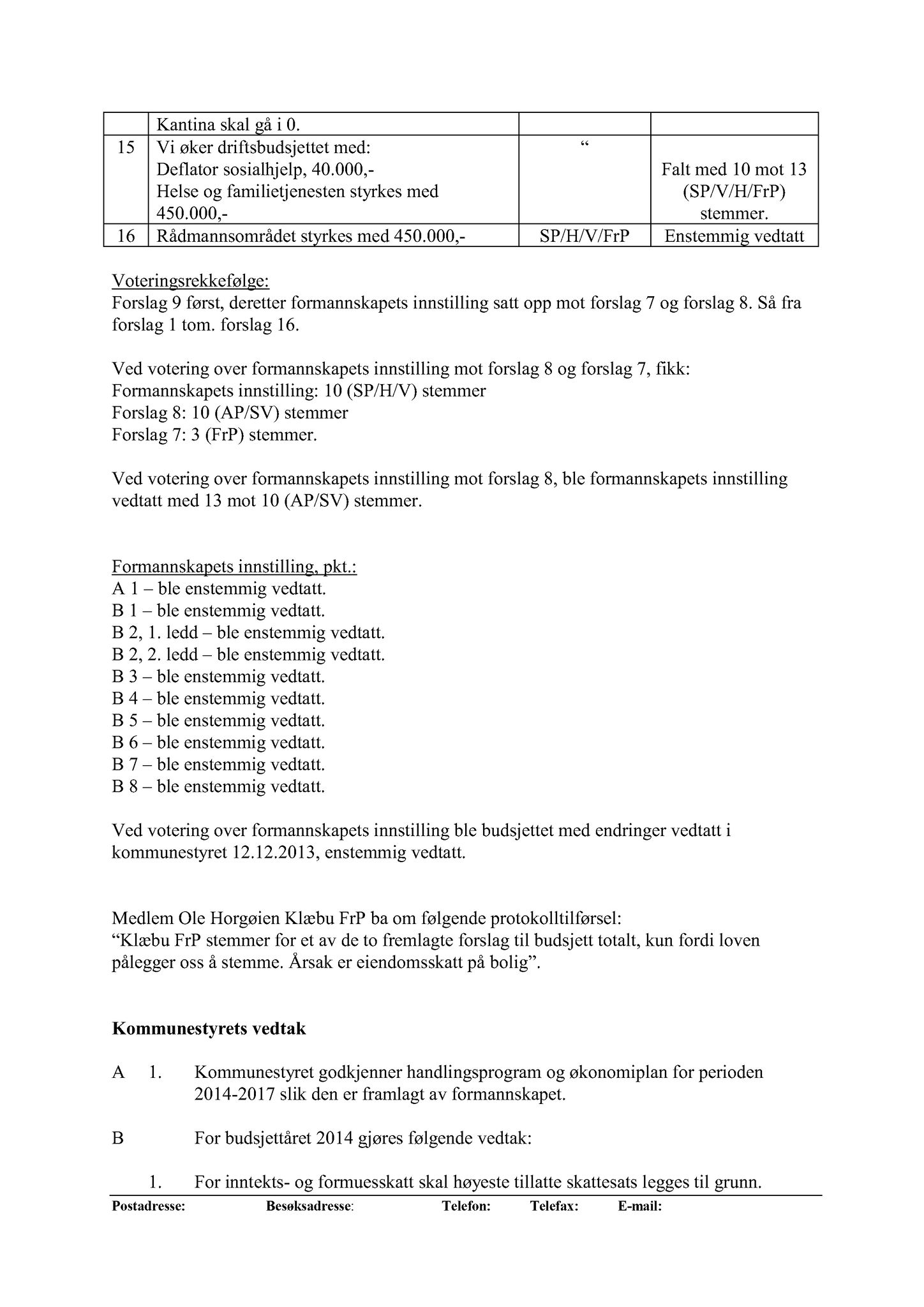 Klæbu Kommune, TRKO/KK/01-KS/L007: Kommunestyret - Møtedokumenter, 2014, p. 2079