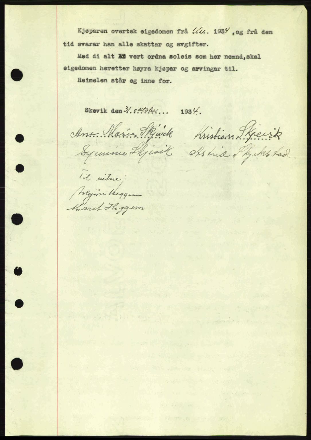 Romsdal sorenskriveri, AV/SAT-A-4149/1/2/2C: Mortgage book no. A1, 1936-1936, Diary no: : 125/1936