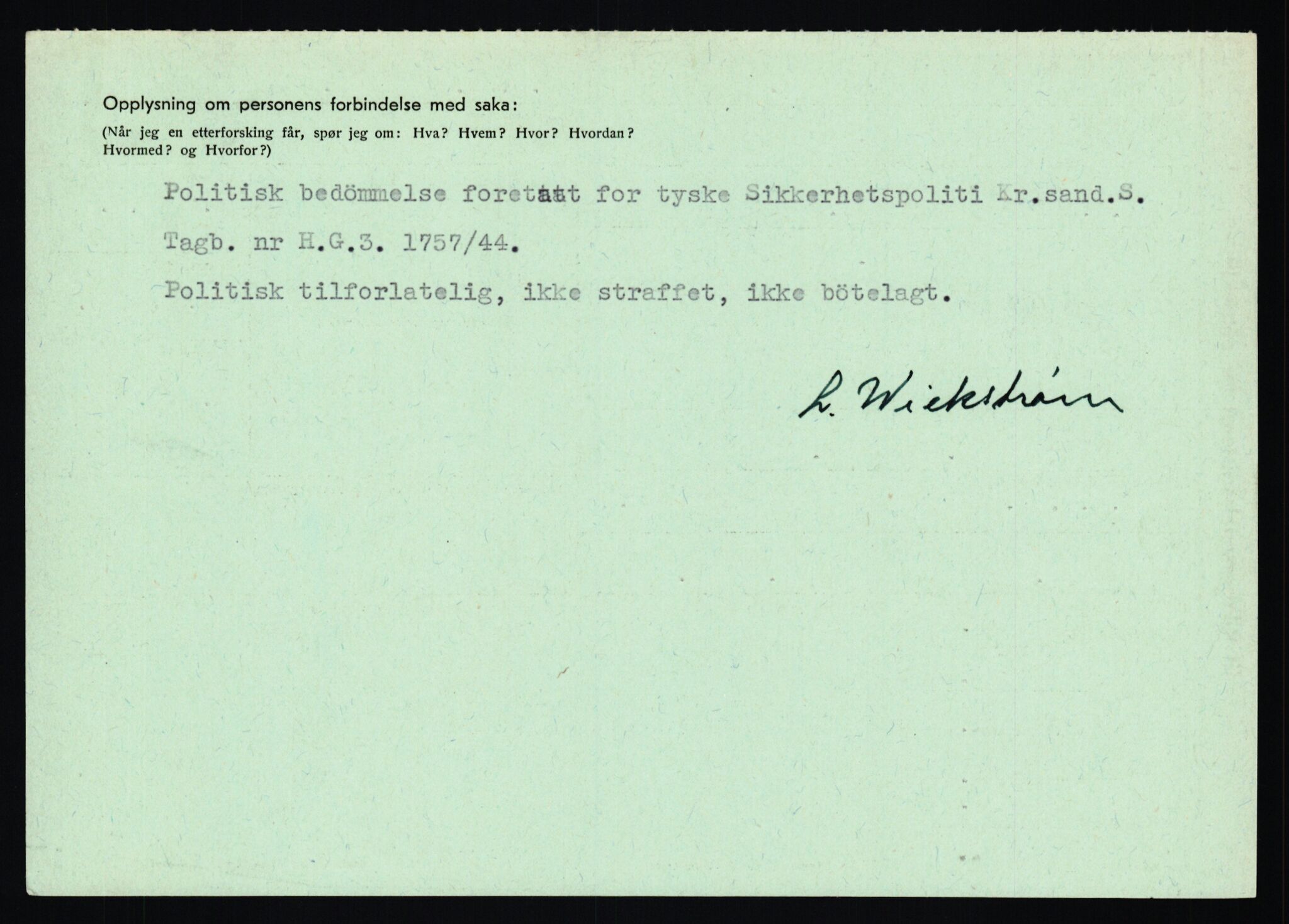 Statspolitiet - Hovedkontoret / Osloavdelingen, AV/RA-S-1329/C/Ca/L0010: Lind - Moksnes, 1943-1945, p. 2370