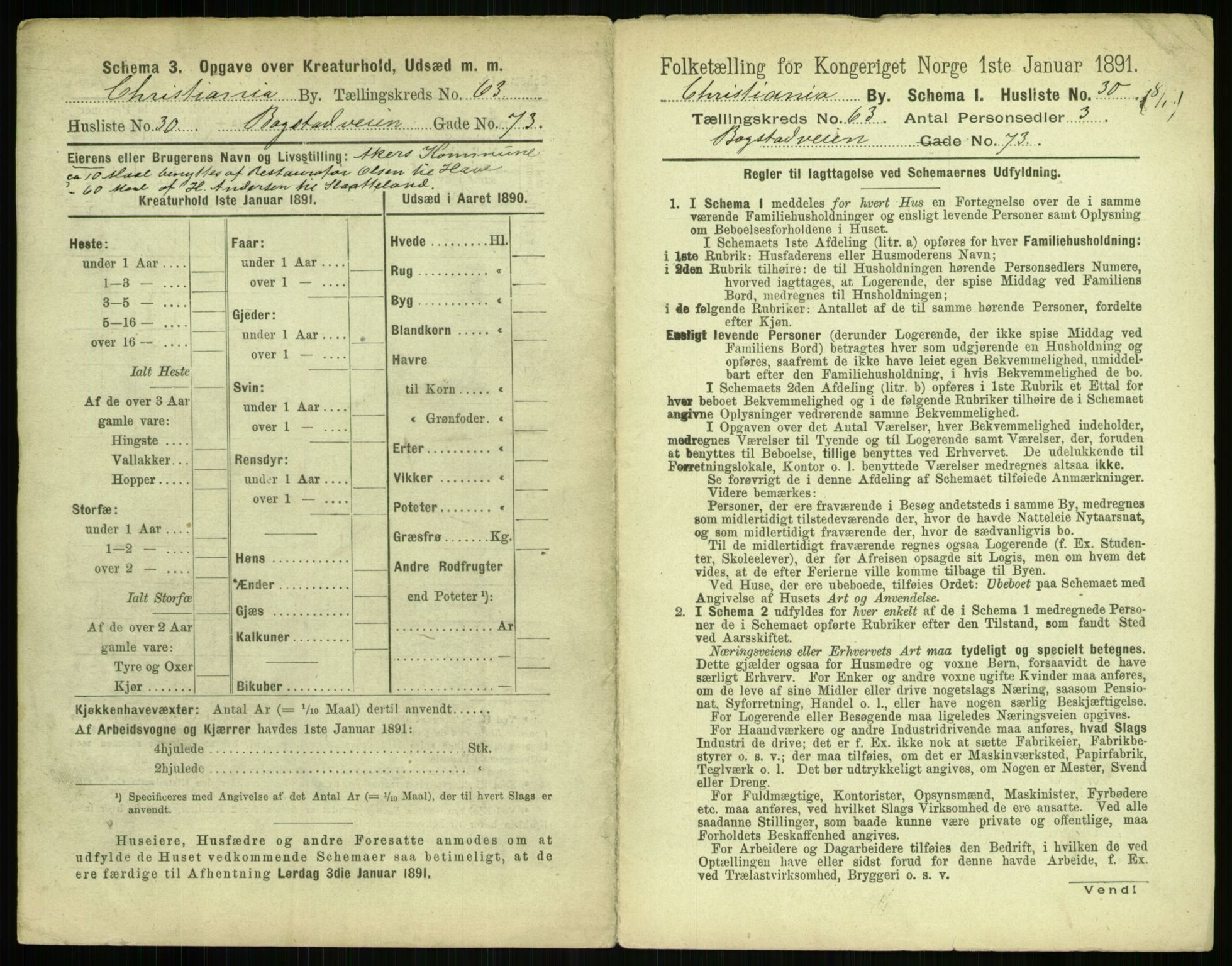 RA, 1891 census for 0301 Kristiania, 1891, p. 33837