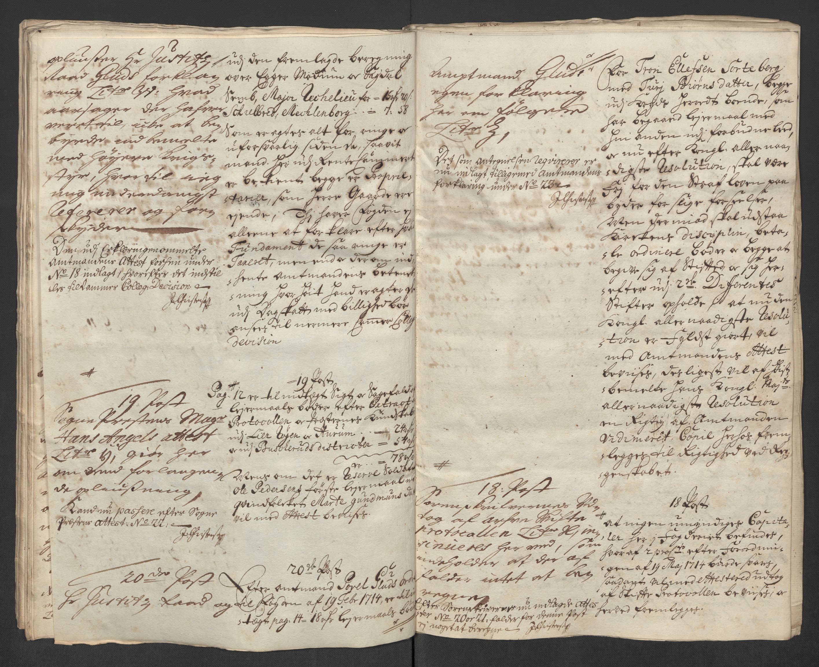 Rentekammeret inntil 1814, Reviderte regnskaper, Fogderegnskap, AV/RA-EA-4092/R31/L1709: Fogderegnskap Hurum, Røyken, Eiker, Lier og Buskerud, 1714, p. 161