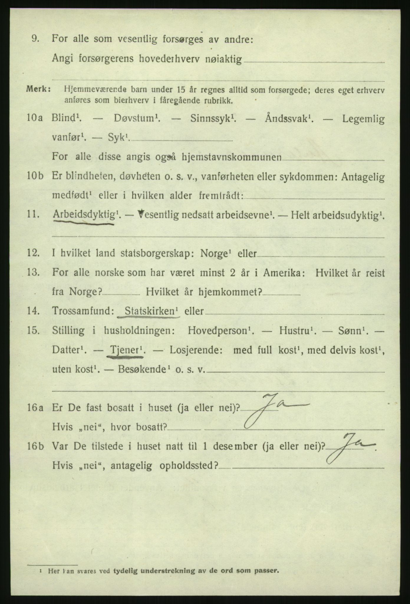 SAT, 1920 census for Ålesund, 1920, p. 29477