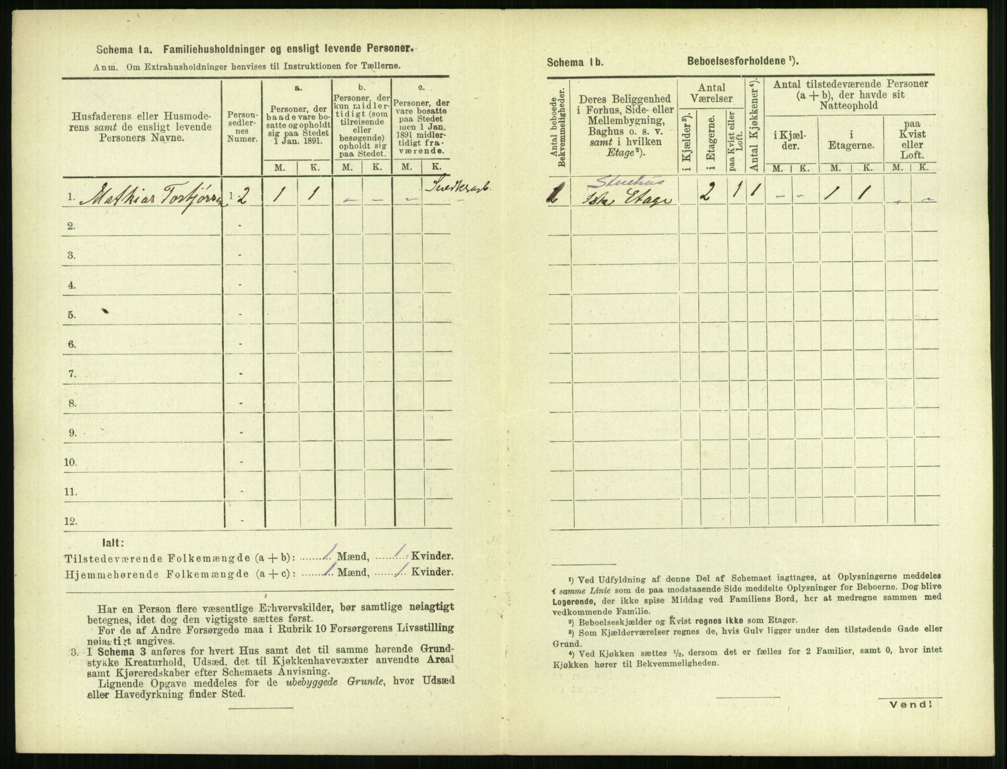 RA, 1891 census for 1106 Haugesund, 1891, p. 833