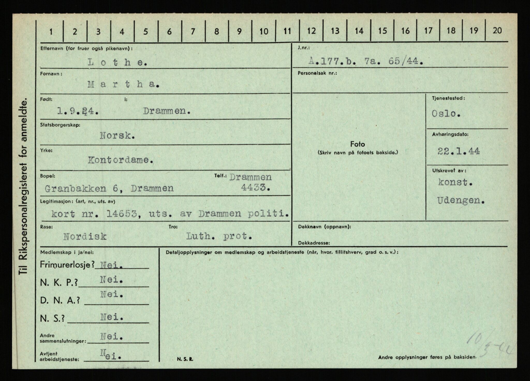 Statspolitiet - Hovedkontoret / Osloavdelingen, AV/RA-S-1329/C/Ca/L0010: Lind - Moksnes, 1943-1945, p. 774