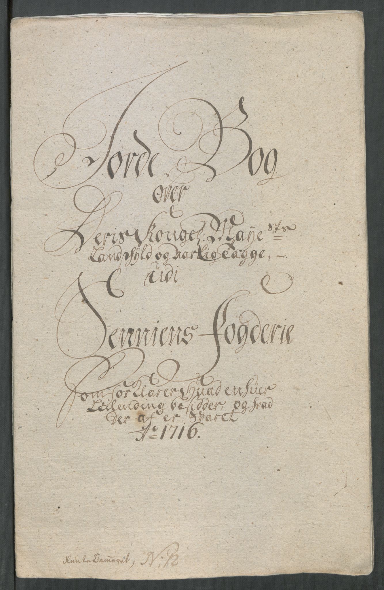 Rentekammeret inntil 1814, Reviderte regnskaper, Fogderegnskap, RA/EA-4092/R68/L4762: Fogderegnskap Senja og Troms, 1716, p. 180