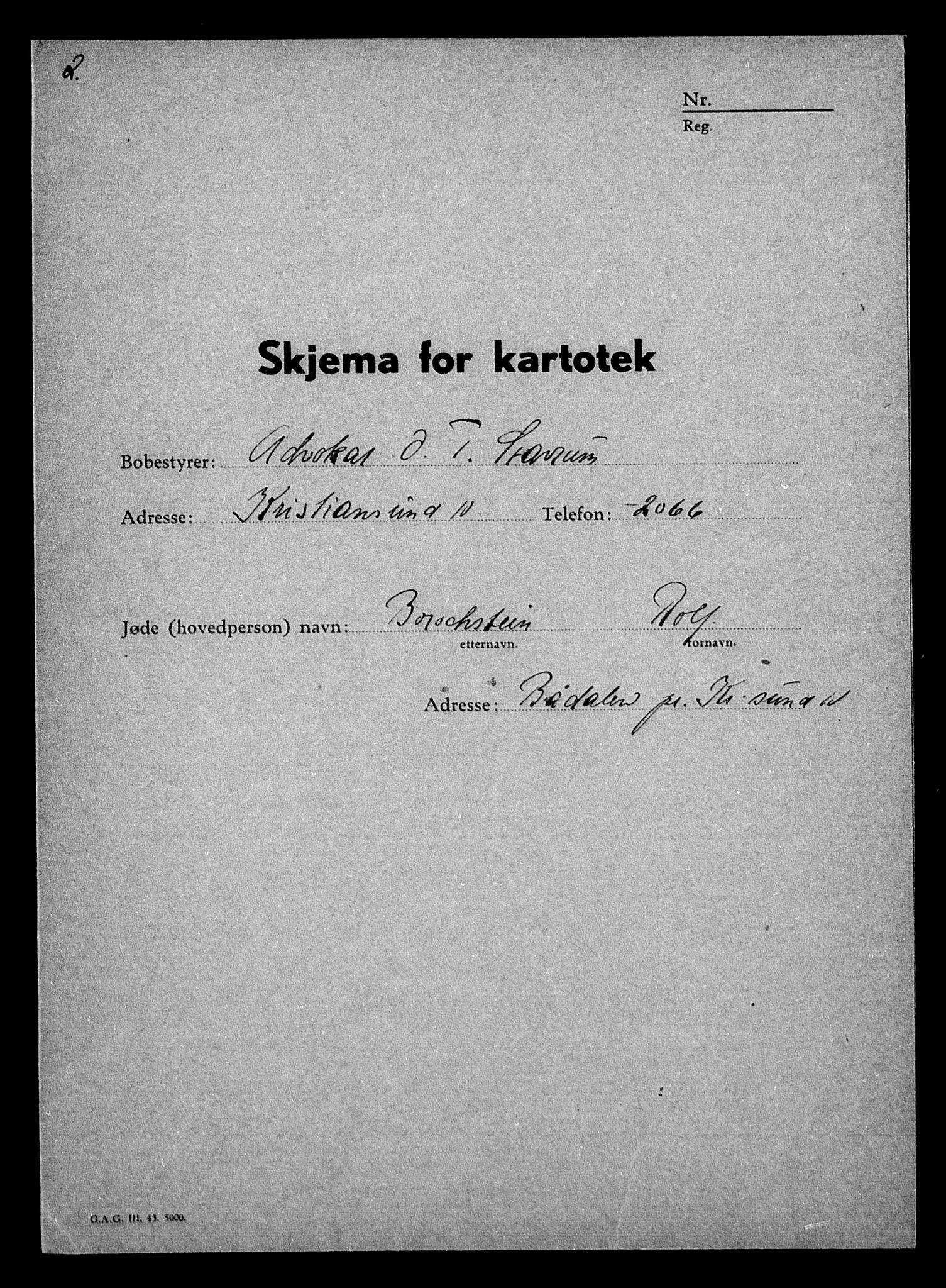 Justisdepartementet, Tilbakeføringskontoret for inndratte formuer, AV/RA-S-1564/H/Hc/Hcb/L0910: --, 1945-1947, p. 425