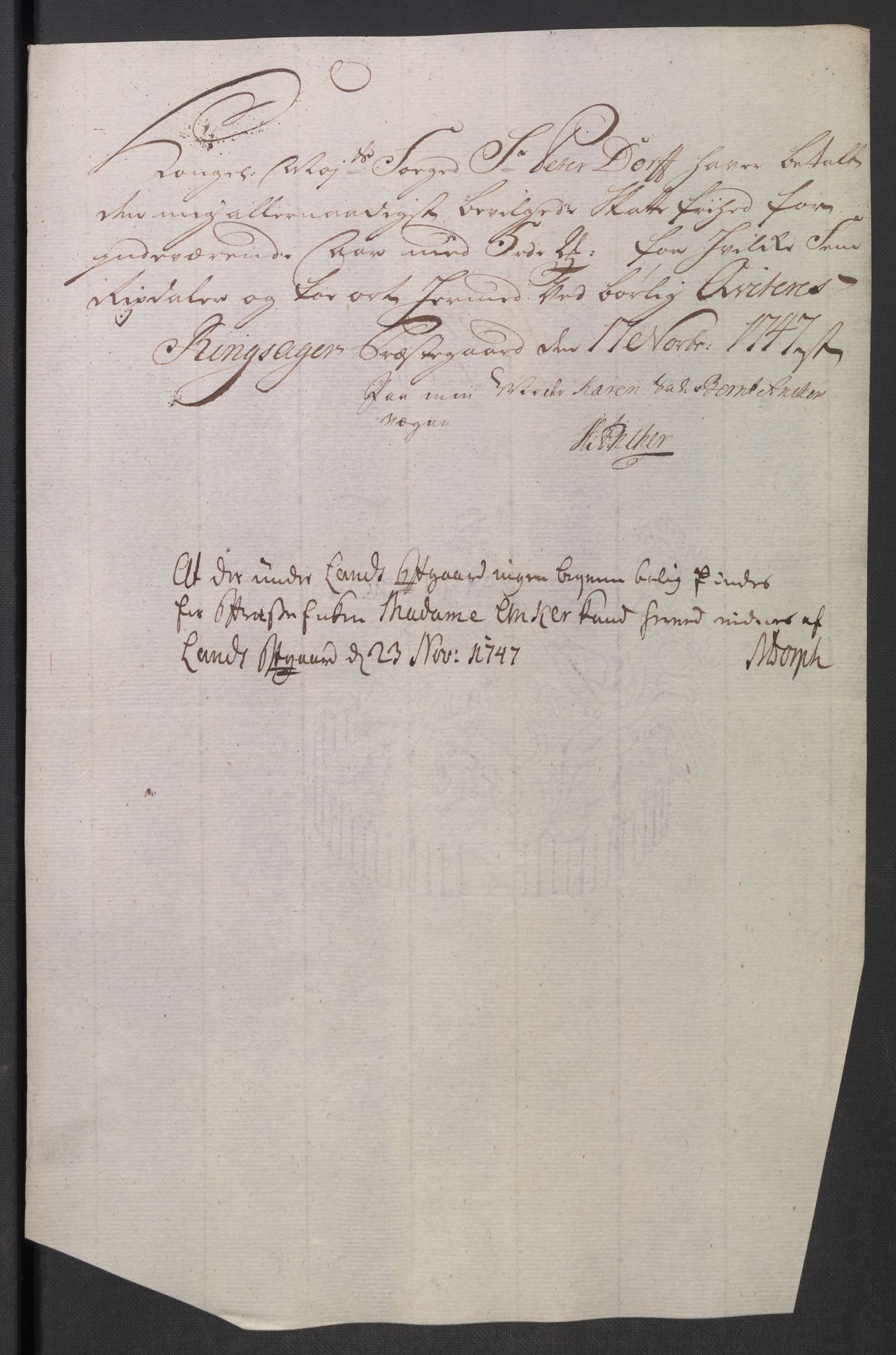 Rentekammeret inntil 1814, Reviderte regnskaper, Fogderegnskap, RA/EA-4092/R18/L1346: Fogderegnskap Hadeland, Toten og Valdres, 1747-1748, p. 170