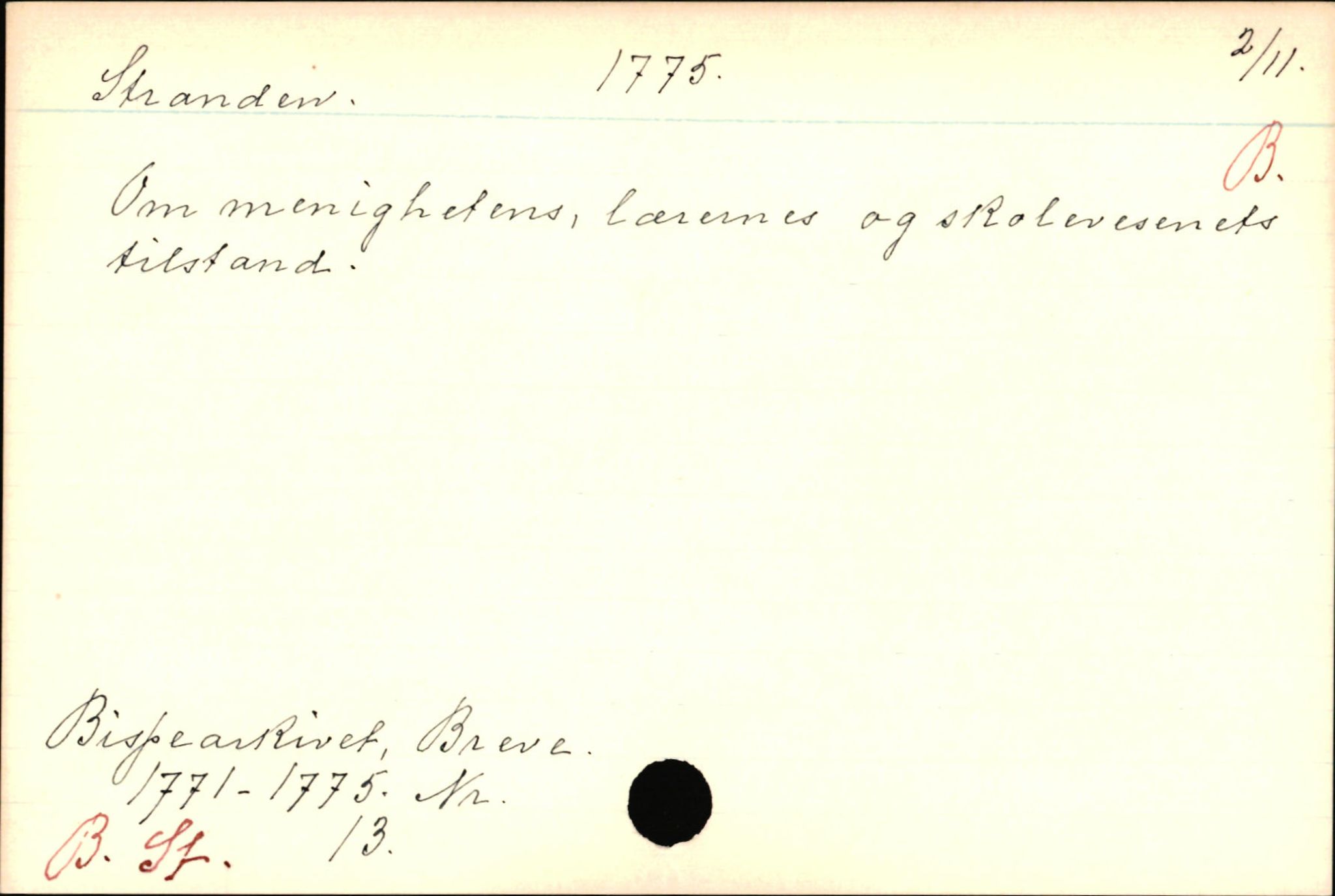 Haugen, Johannes - lærer, AV/SAB-SAB/PA-0036/01/L0001: Om klokkere og lærere, 1521-1904, p. 10988