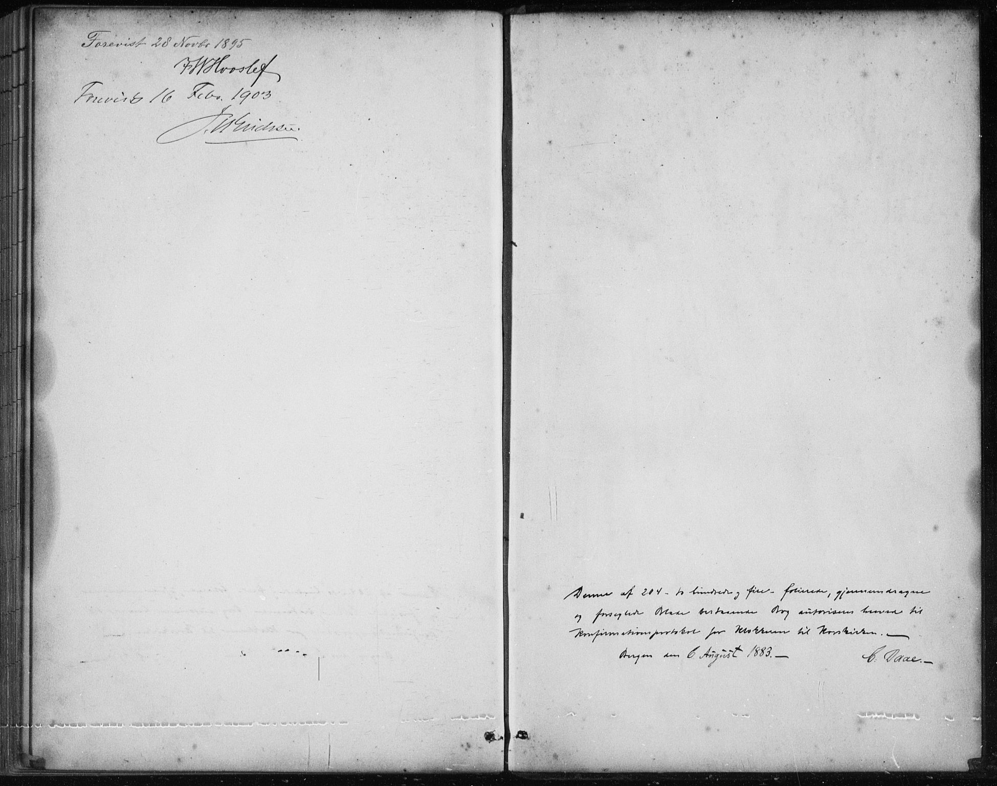 Korskirken sokneprestembete, SAB/A-76101/H/Hab: Parish register (copy) no. C 4, 1893-1905