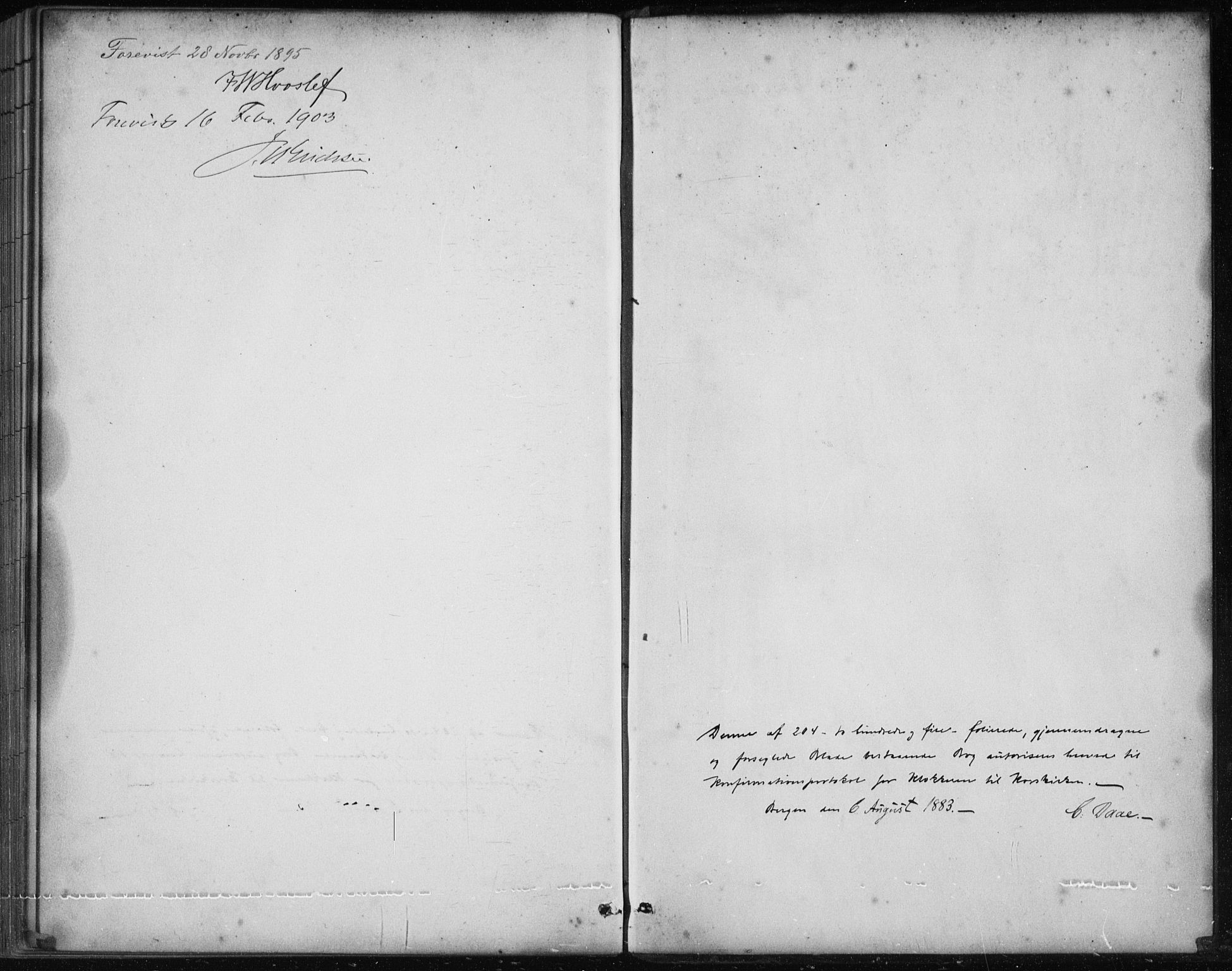 Korskirken sokneprestembete, AV/SAB-A-76101/H/Hab: Parish register (copy) no. C 4, 1893-1905