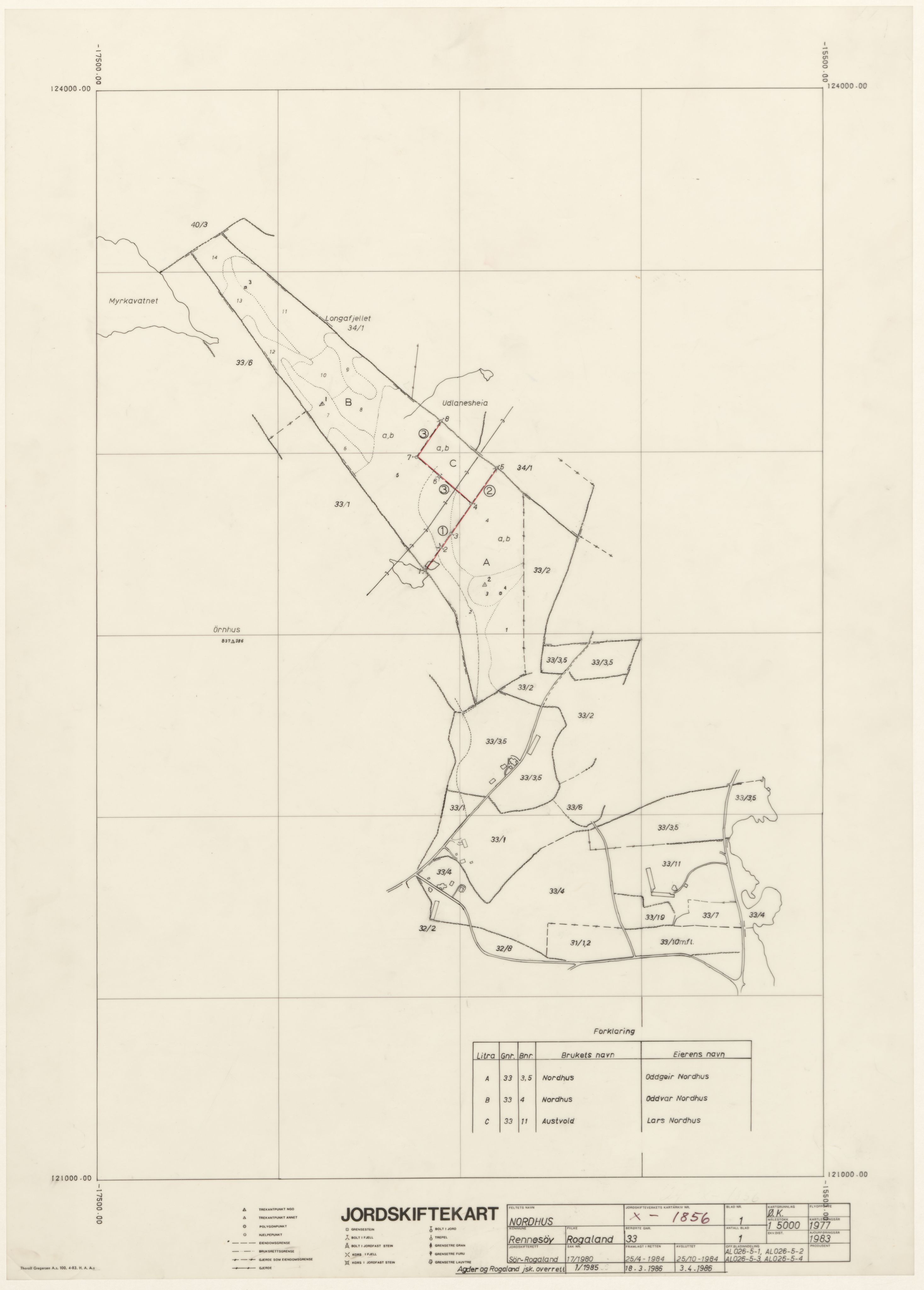 Jordskifteverkets kartarkiv, RA/S-3929/T, 1859-1988, p. 2290