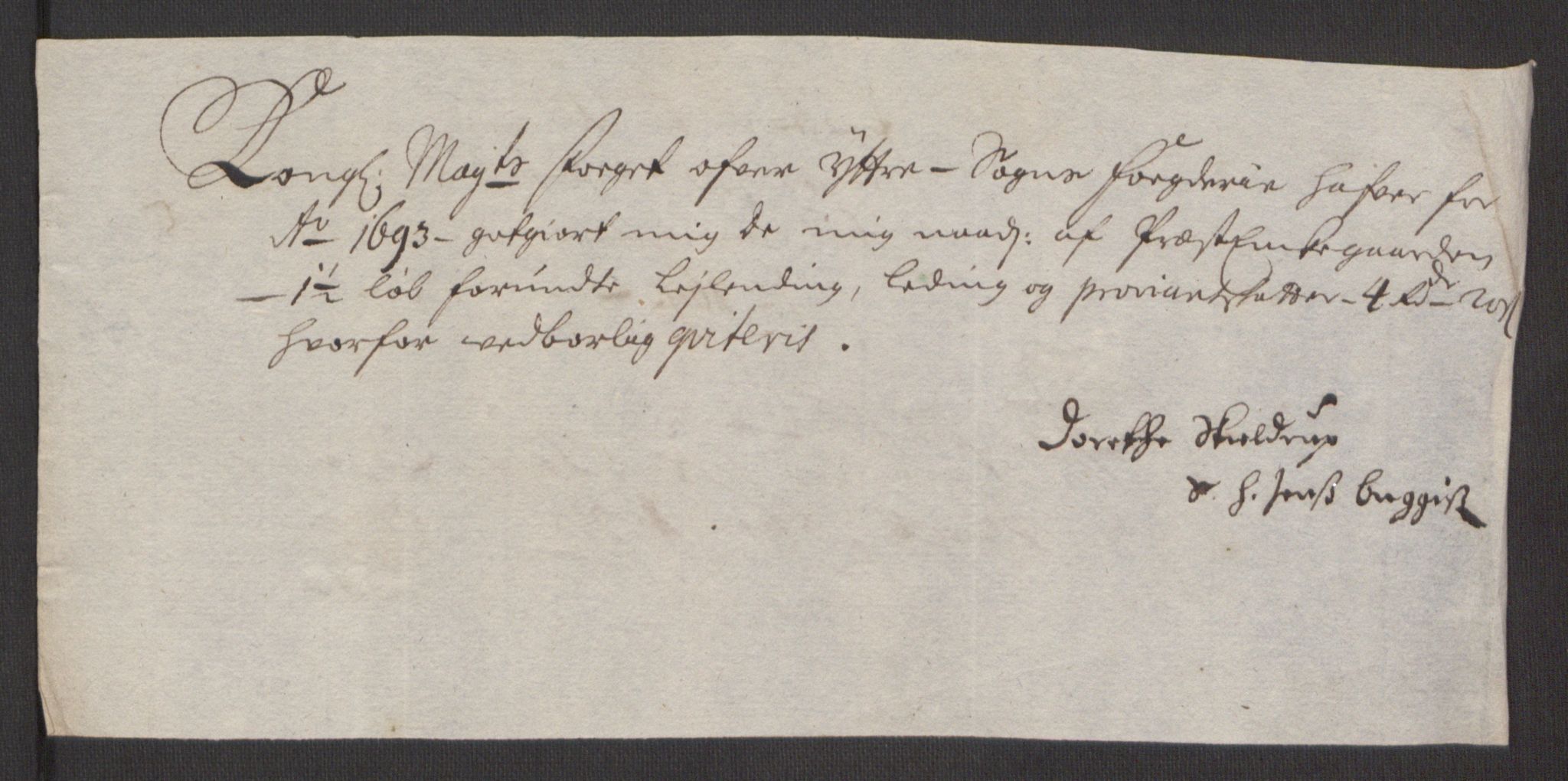 Rentekammeret inntil 1814, Reviderte regnskaper, Fogderegnskap, AV/RA-EA-4092/R52/L3307: Fogderegnskap Sogn, 1693-1694, p. 250