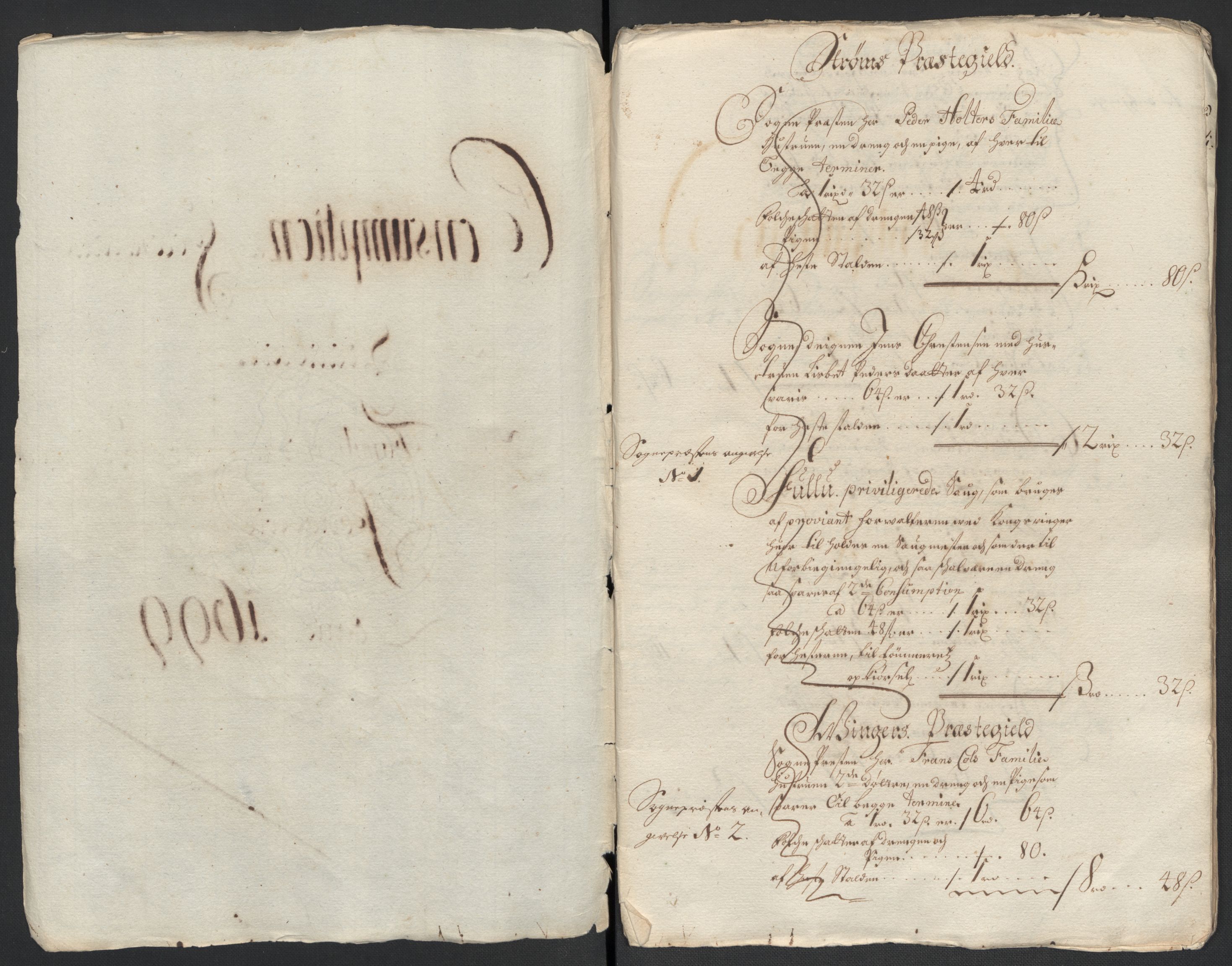Rentekammeret inntil 1814, Reviderte regnskaper, Fogderegnskap, RA/EA-4092/R13/L0837: Fogderegnskap Solør, Odal og Østerdal, 1699, p. 177