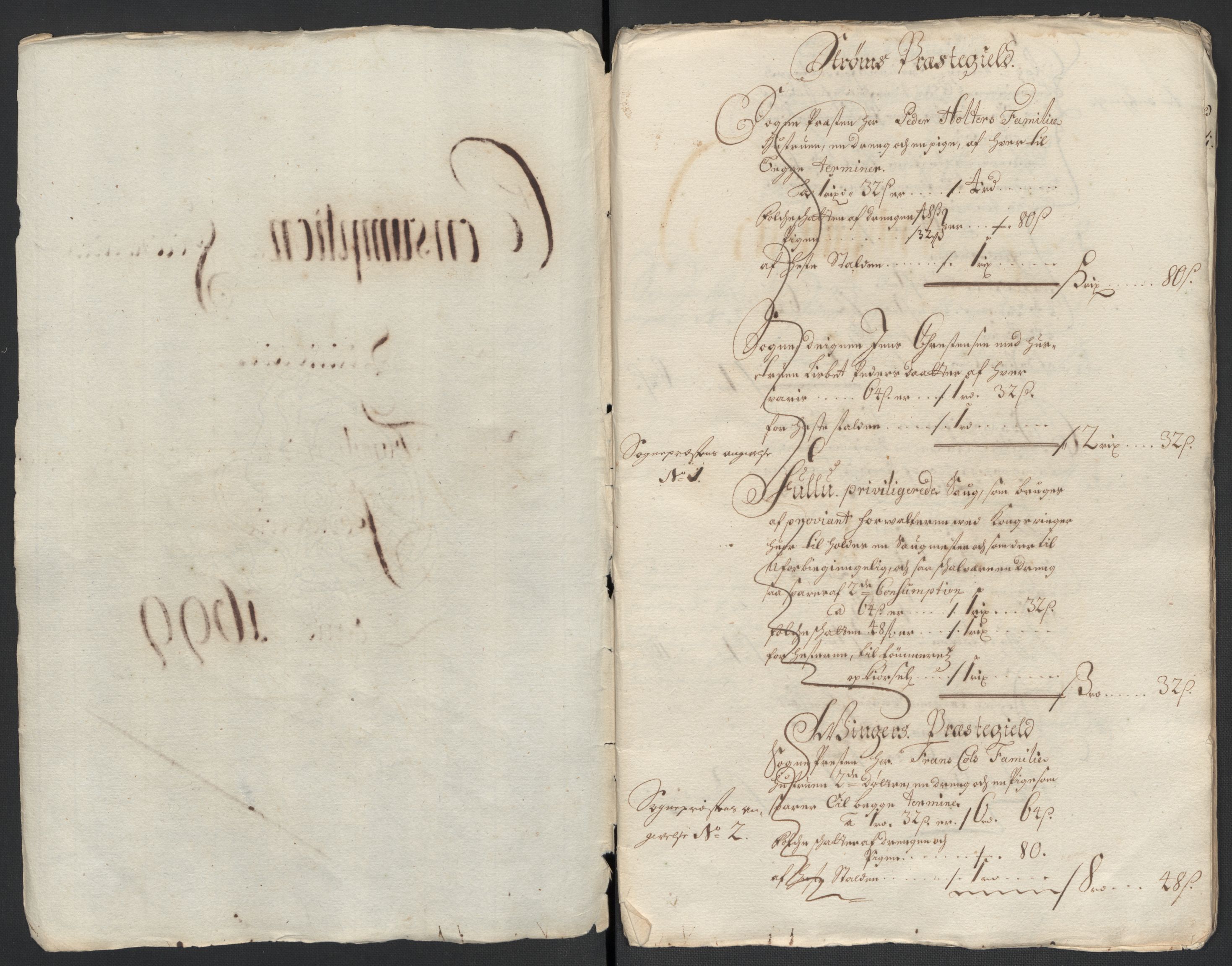 Rentekammeret inntil 1814, Reviderte regnskaper, Fogderegnskap, AV/RA-EA-4092/R13/L0837: Fogderegnskap Solør, Odal og Østerdal, 1699, p. 177