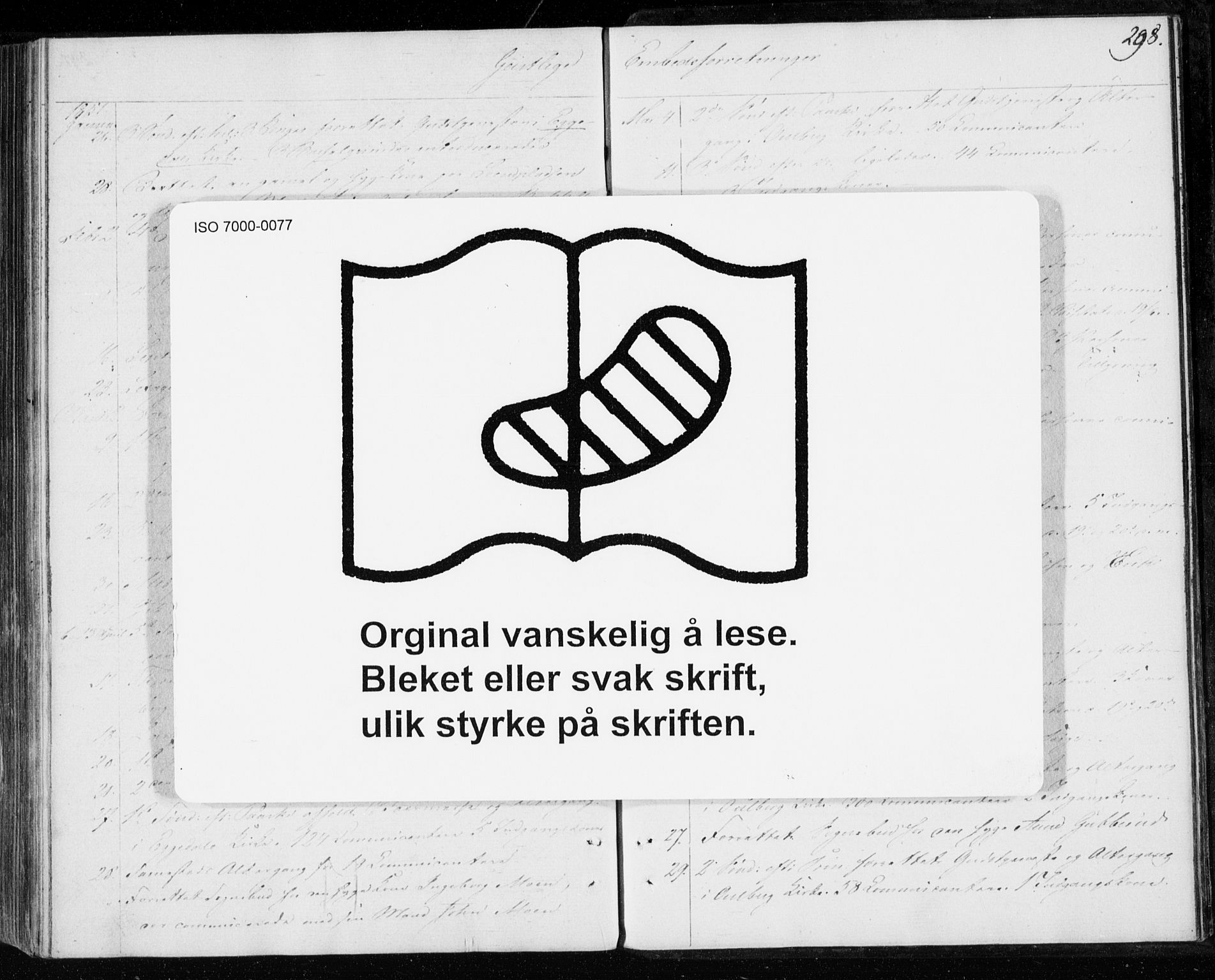 Krødsherad kirkebøker, AV/SAKO-A-19/F/Fa/L0002: Parish register (official) no. 2, 1829-1851, p. 298