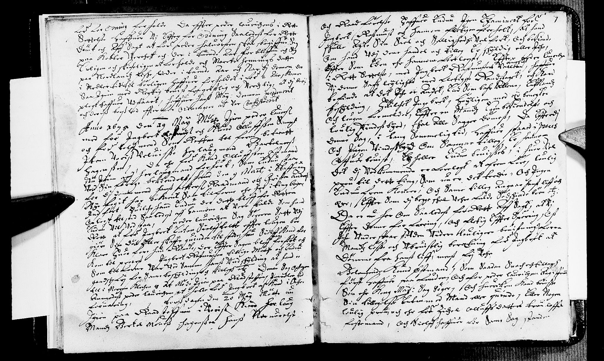 Ryfylke tingrett, AV/SAST-A-100055/001/I/IB/IBBa/L0012: Tingbok, Karmsund og Hesby, 1675, p. 6b-7a
