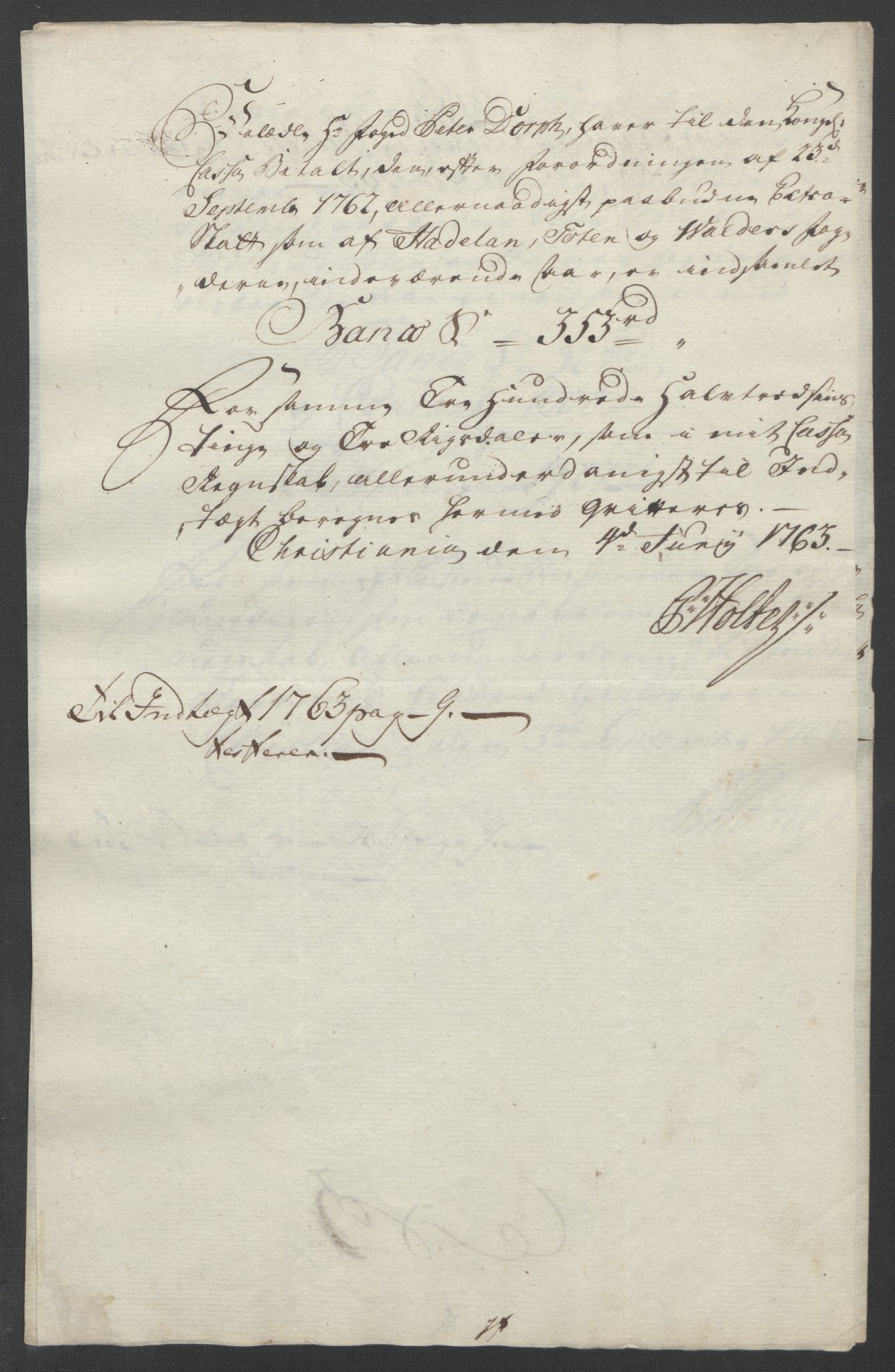 Rentekammeret inntil 1814, Reviderte regnskaper, Fogderegnskap, RA/EA-4092/R19/L1399: Fogderegnskap Toten, Hadeland og Vardal, 1762-1783, p. 37
