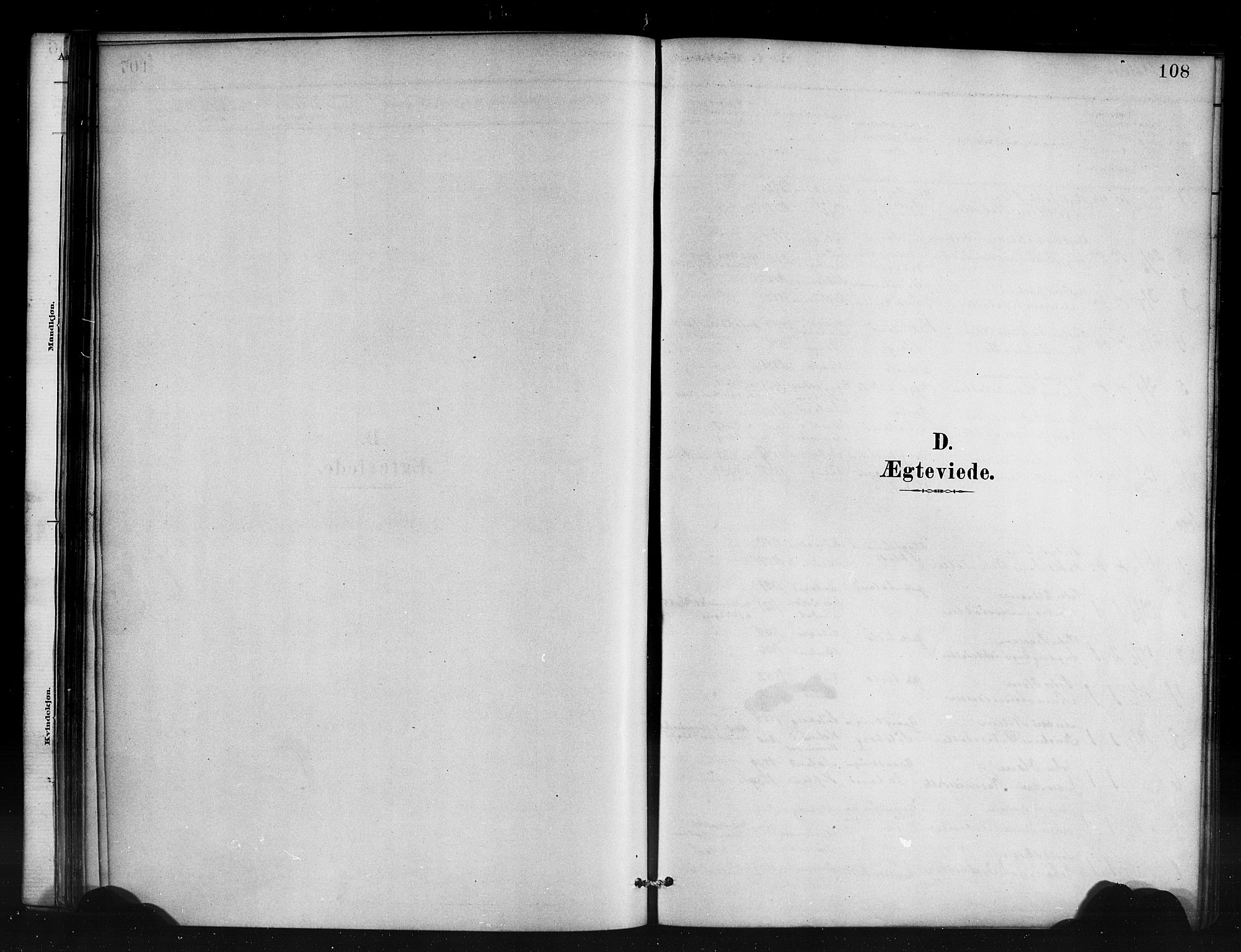 Innvik sokneprestembete, AV/SAB-A-80501: Parish register (official) no. D 1, 1879-1900, p. 108