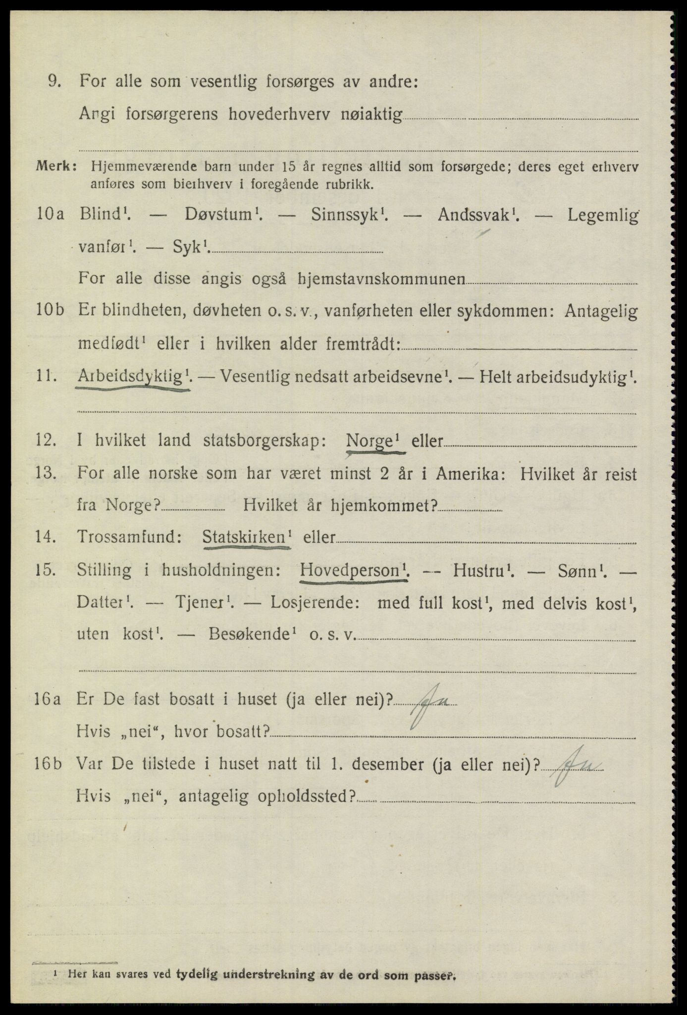 SAO, 1920 census for Blaker, 1920, p. 2032