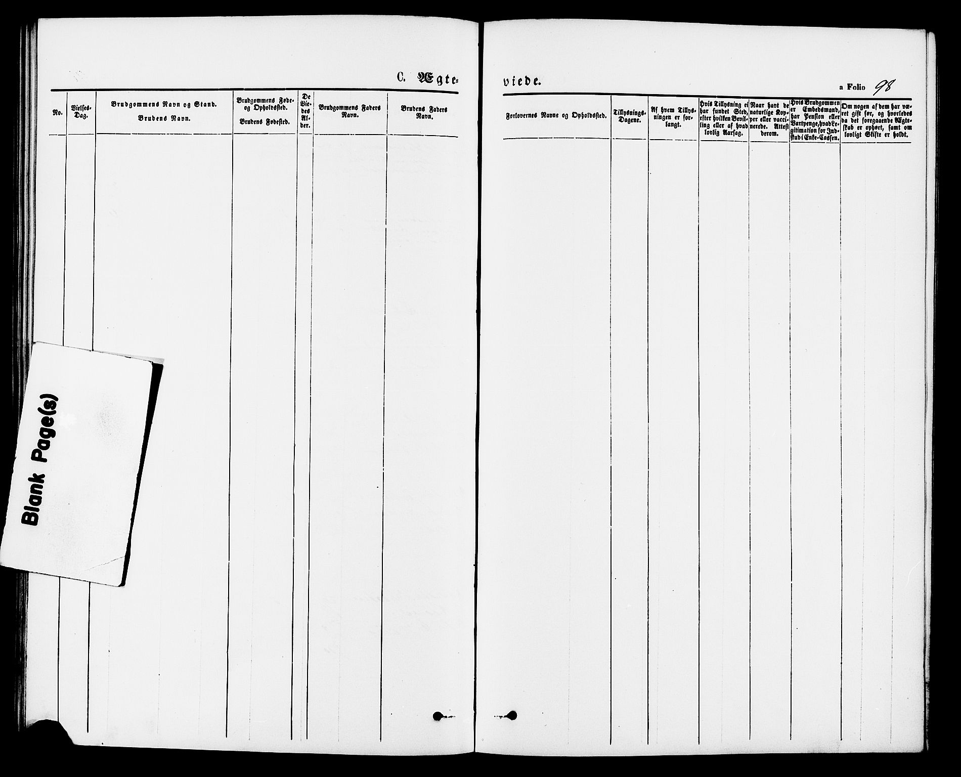 Vikedal sokneprestkontor, AV/SAST-A-101840/01/IV: Parish register (official) no. A 9, 1868-1885, p. 98