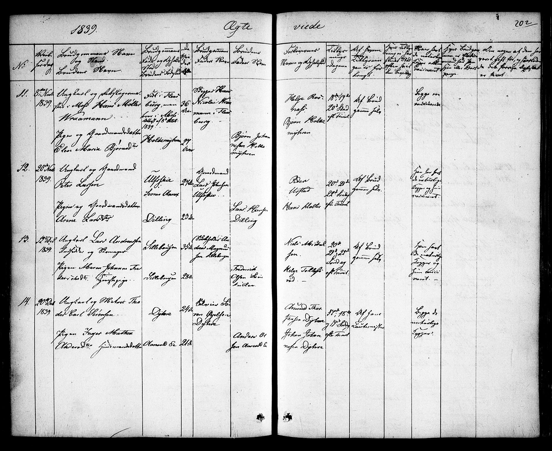 Rygge prestekontor Kirkebøker, SAO/A-10084b/F/Fa/L0004: Parish register (official) no. 4, 1836-1851, p. 202
