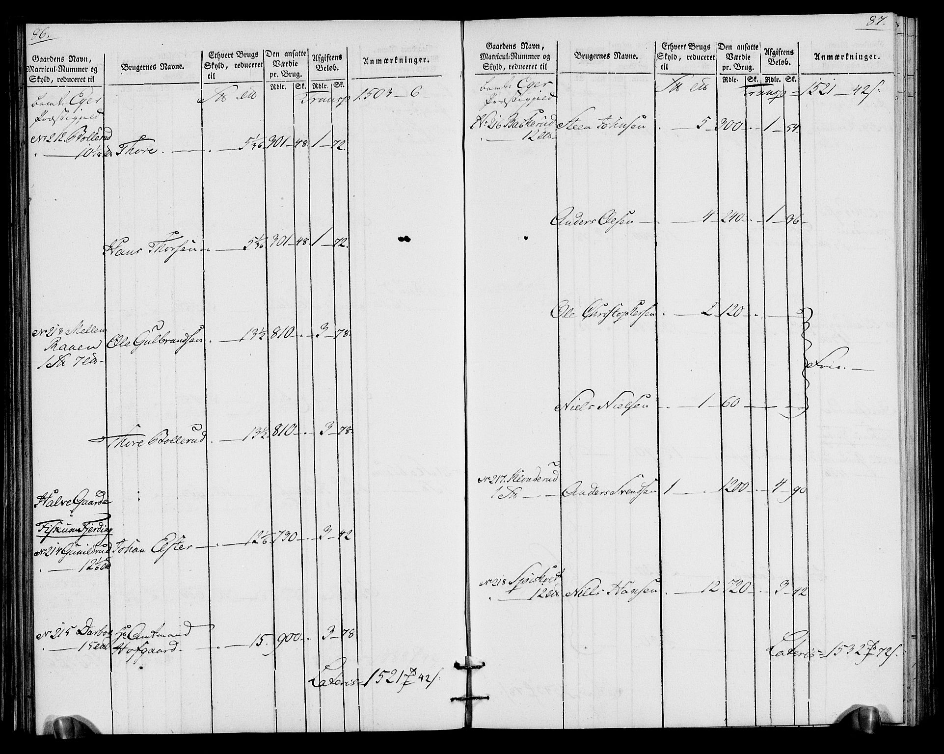 Rentekammeret inntil 1814, Realistisk ordnet avdeling, RA/EA-4070/N/Ne/Nea/L0065: Buskerud fogderi. Oppebørselsregister for Eiker, Modum og Sigdal prestegjeld, 1803-1804, p. 47