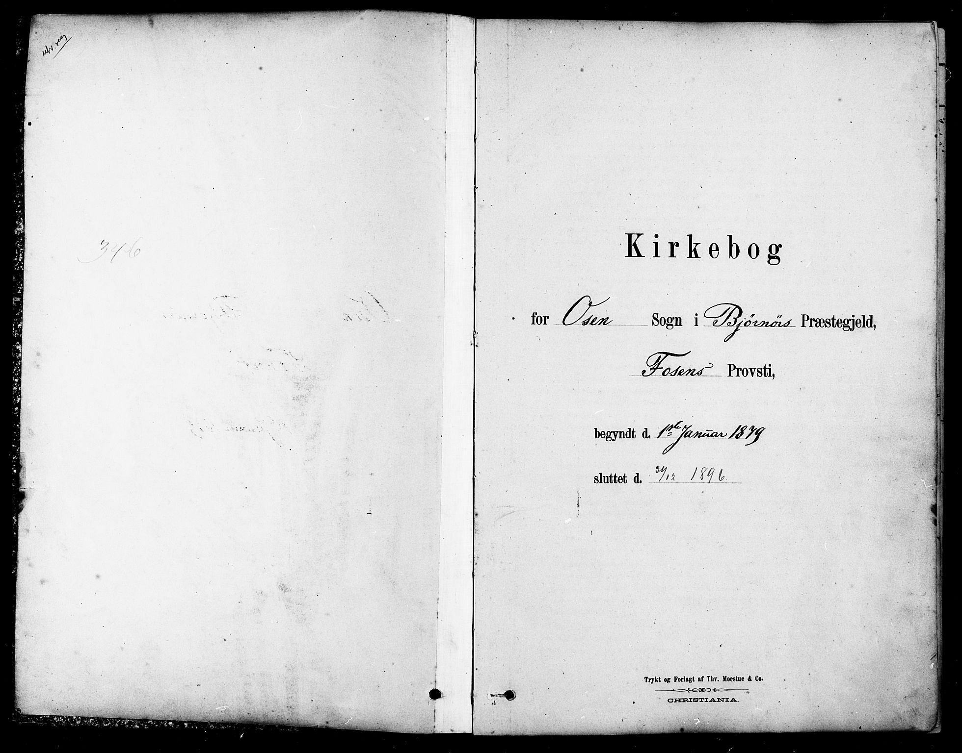 Ministerialprotokoller, klokkerbøker og fødselsregistre - Sør-Trøndelag, SAT/A-1456/658/L0722: Parish register (official) no. 658A01, 1879-1896