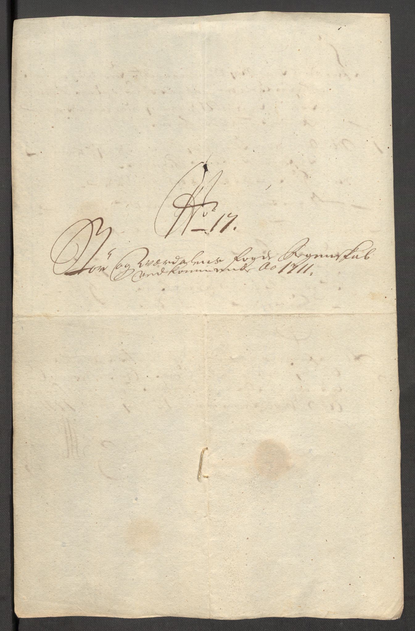 Rentekammeret inntil 1814, Reviderte regnskaper, Fogderegnskap, AV/RA-EA-4092/R62/L4201: Fogderegnskap Stjørdal og Verdal, 1711, p. 459