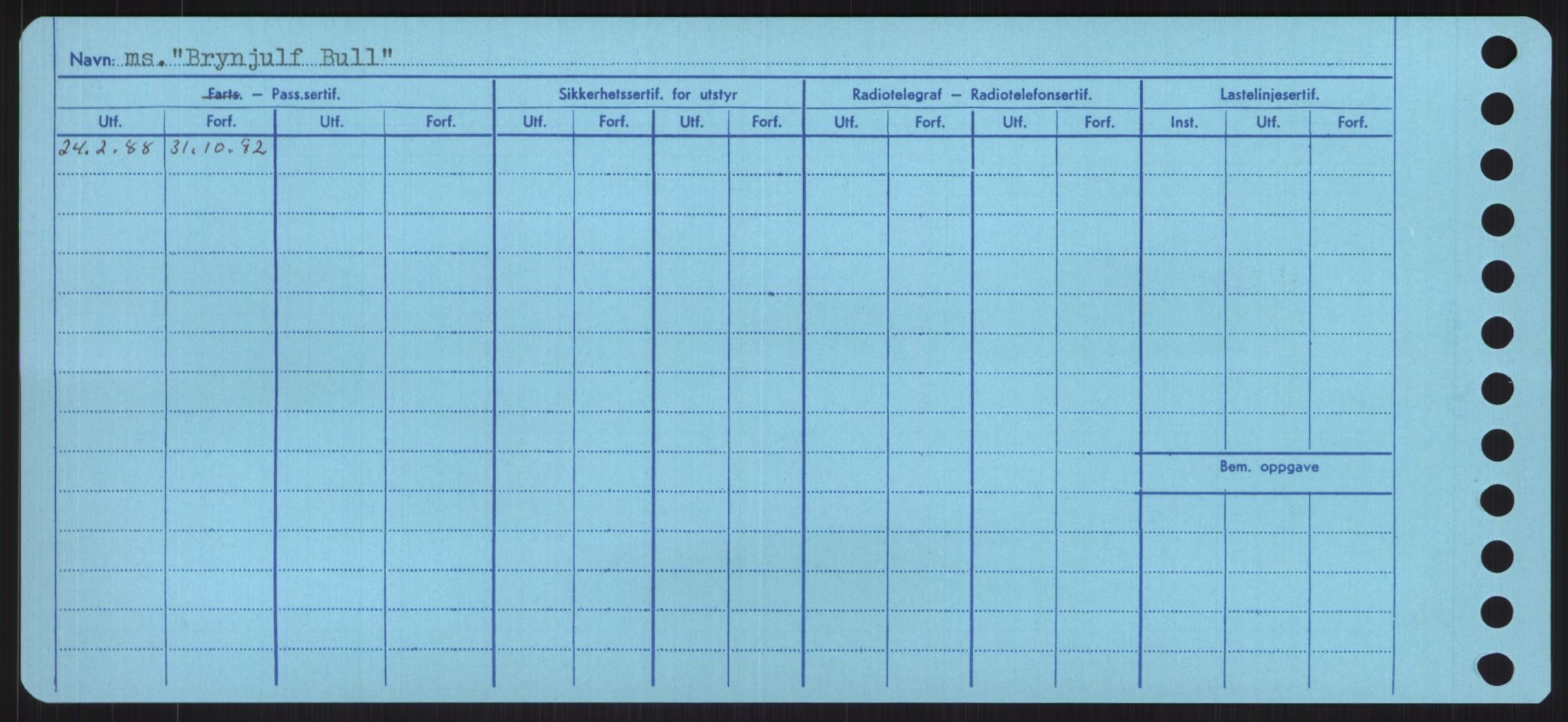 Sjøfartsdirektoratet med forløpere, Skipsmålingen, AV/RA-S-1627/H/Ha/L0001/0002: Fartøy, A-Eig / Fartøy Bjør-Eig, p. 354