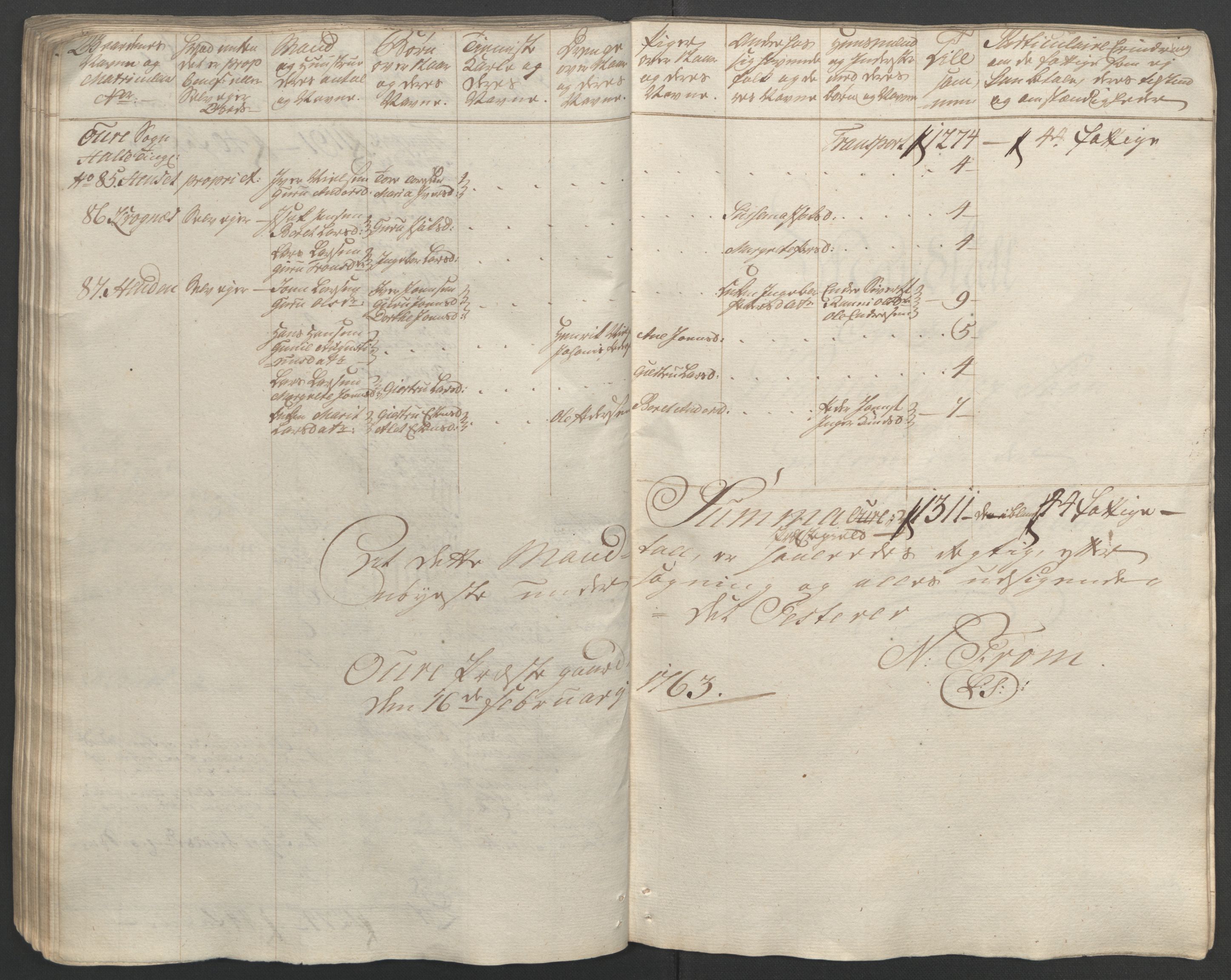 Rentekammeret inntil 1814, Reviderte regnskaper, Fogderegnskap, RA/EA-4092/R56/L3841: Ekstraskatten Nordmøre, 1762-1763, p. 114