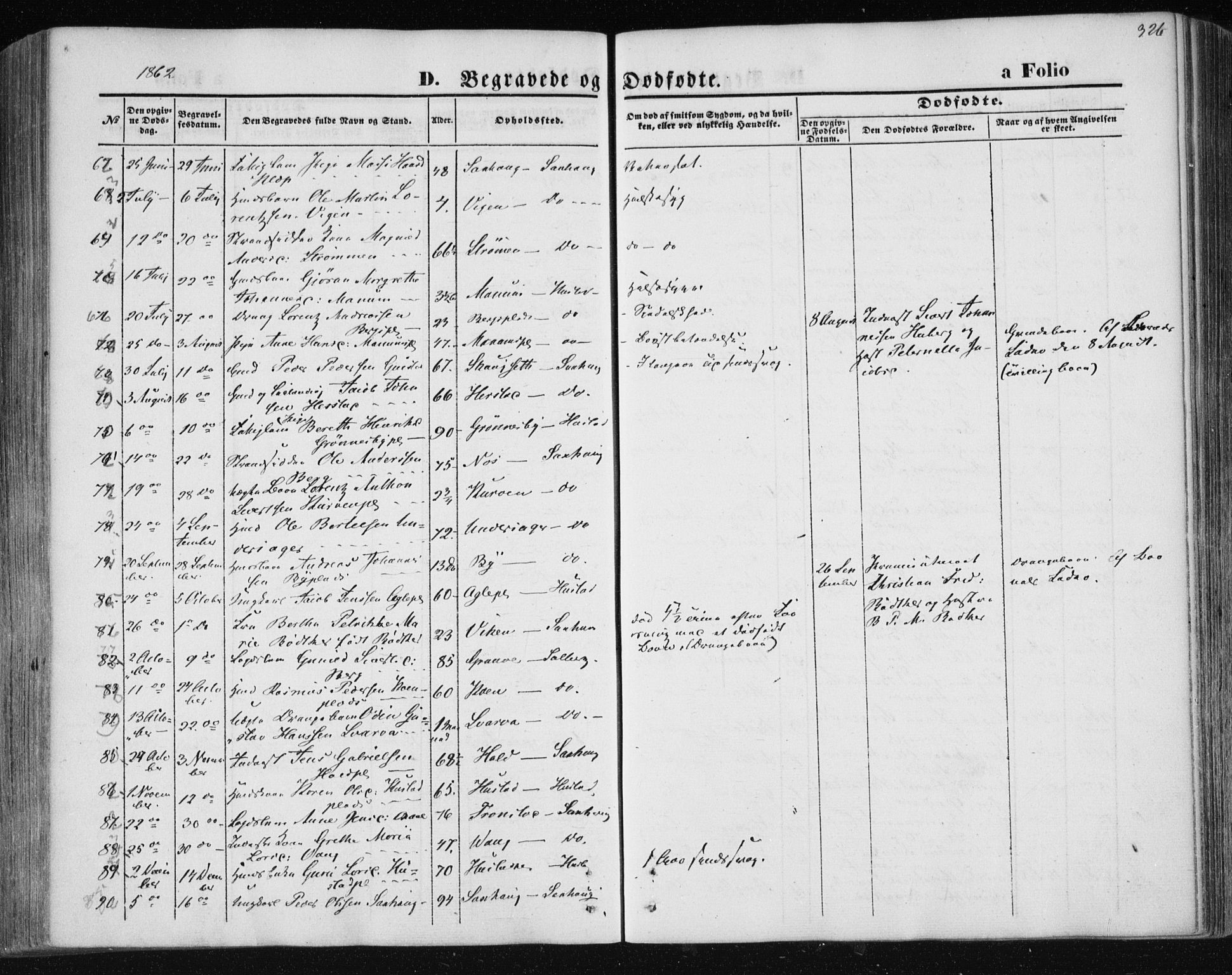 Ministerialprotokoller, klokkerbøker og fødselsregistre - Nord-Trøndelag, AV/SAT-A-1458/730/L0283: Parish register (official) no. 730A08, 1855-1865, p. 326