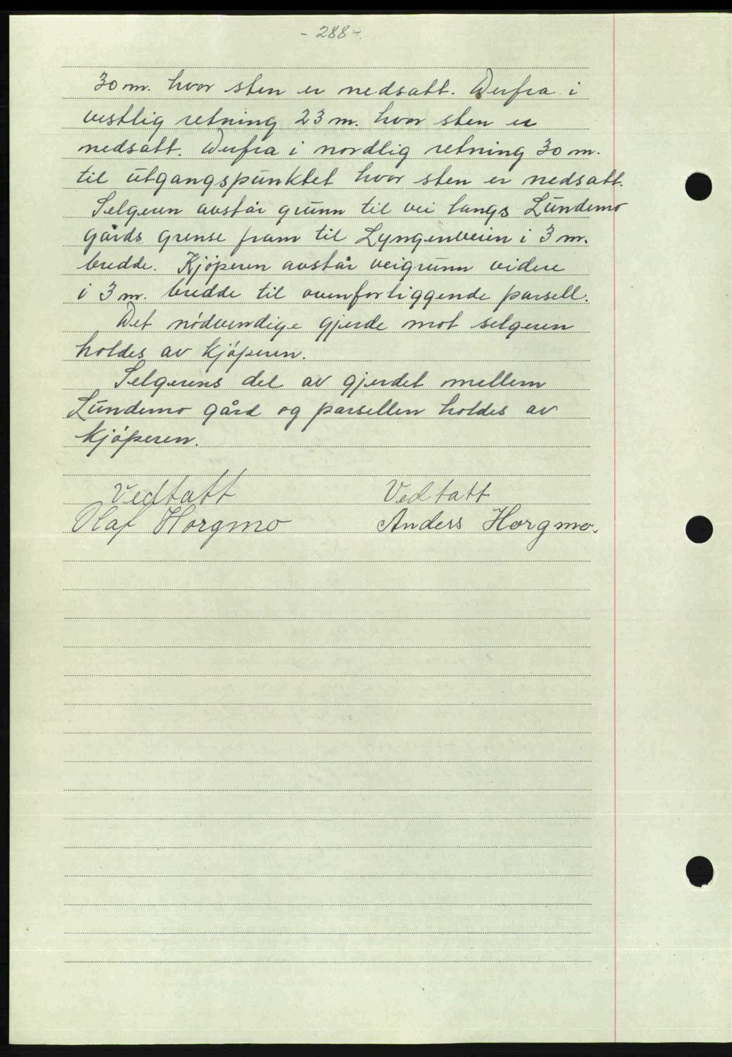 Gauldal sorenskriveri, SAT/A-0014/1/2/2C: Mortgage book no. A2, 1946-1946, Diary no: : 447/1946