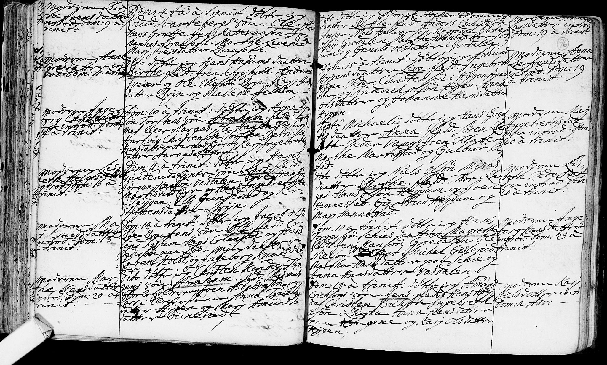 Røyken kirkebøker, AV/SAKO-A-241/F/Fa/L0002: Parish register (official) no. 2, 1731-1782, p. 96