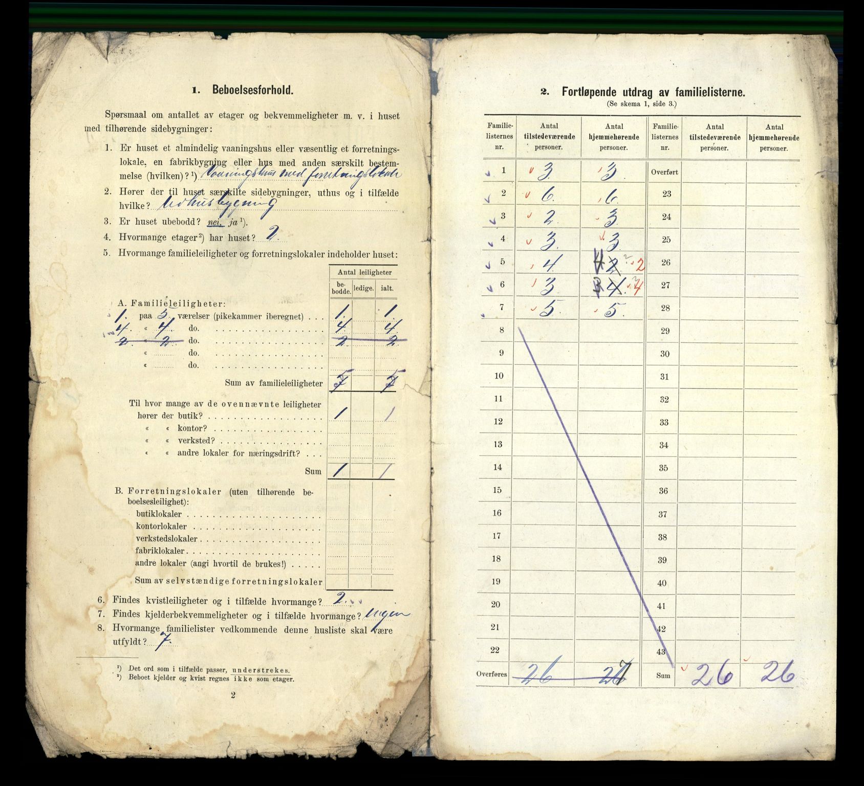 RA, 1910 census for Kristiansund, 1910, p. 3916